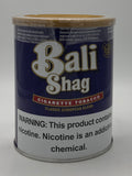 Bali Shag Cigarette Tobacco Can Blue Net Wt 5.29oz
