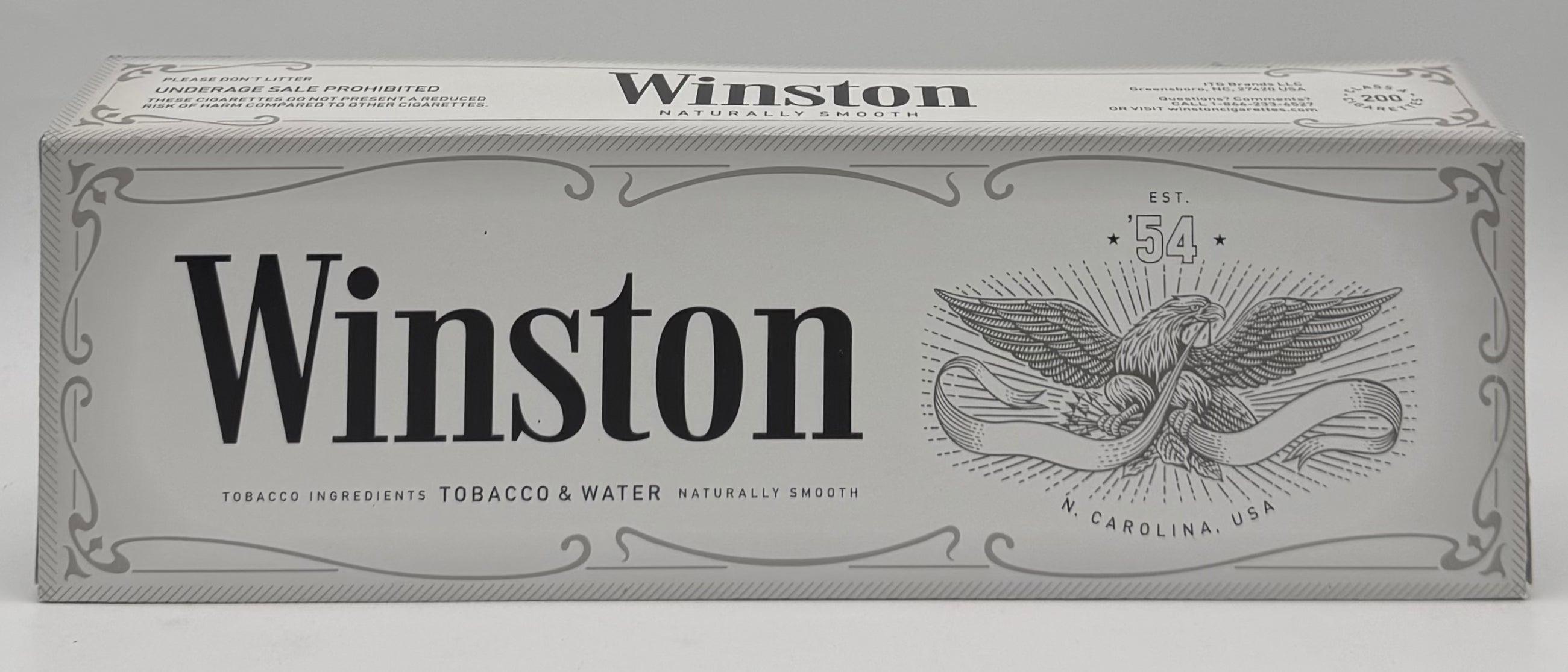 Winston White King (Ultra Light) Box 200 Class A