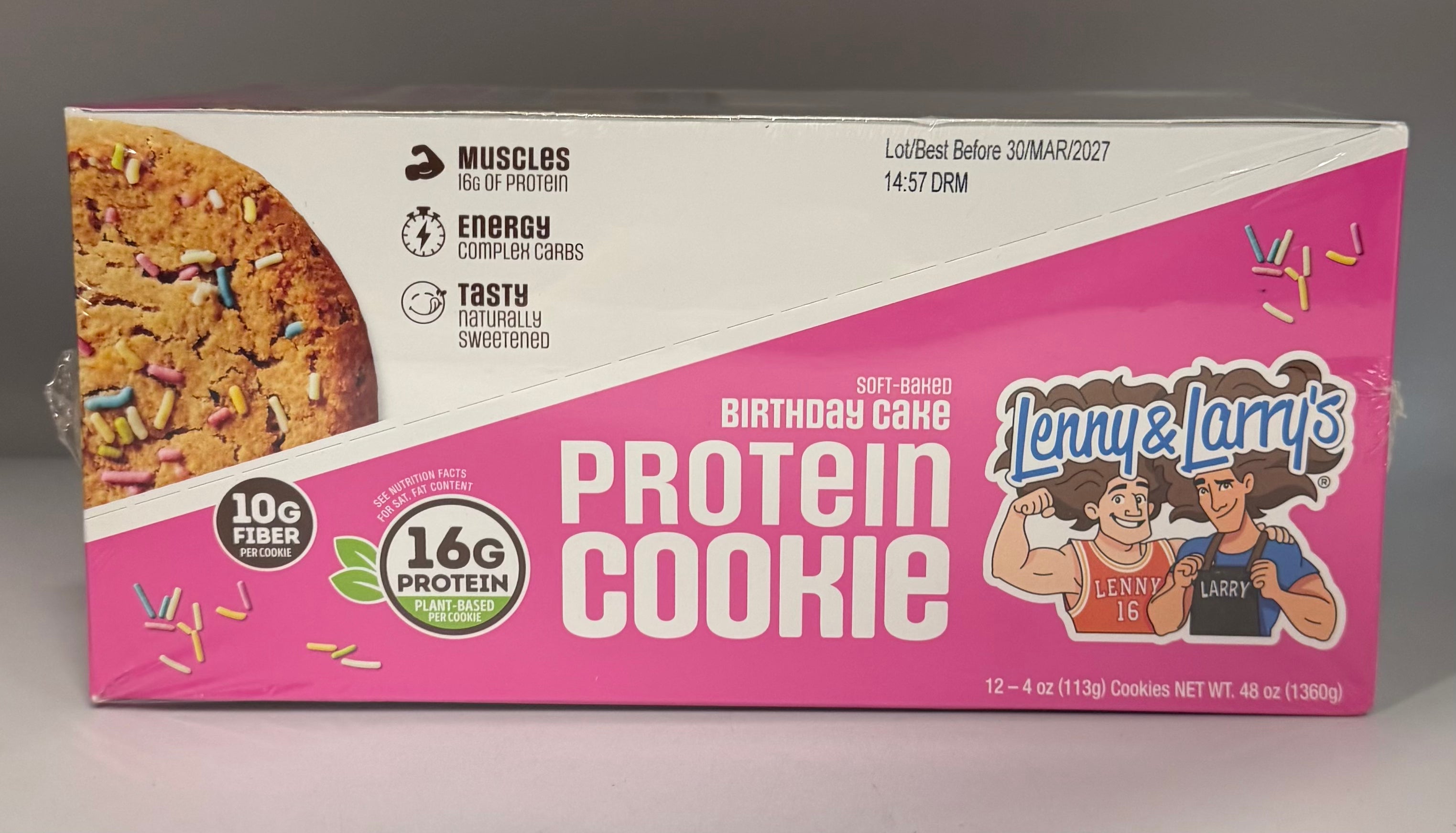 Lenny & Larry's Cookies Birthday Cake 12/4oz