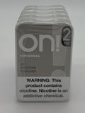 On! Original 2MG 5ct /20 Nicotine Pouches