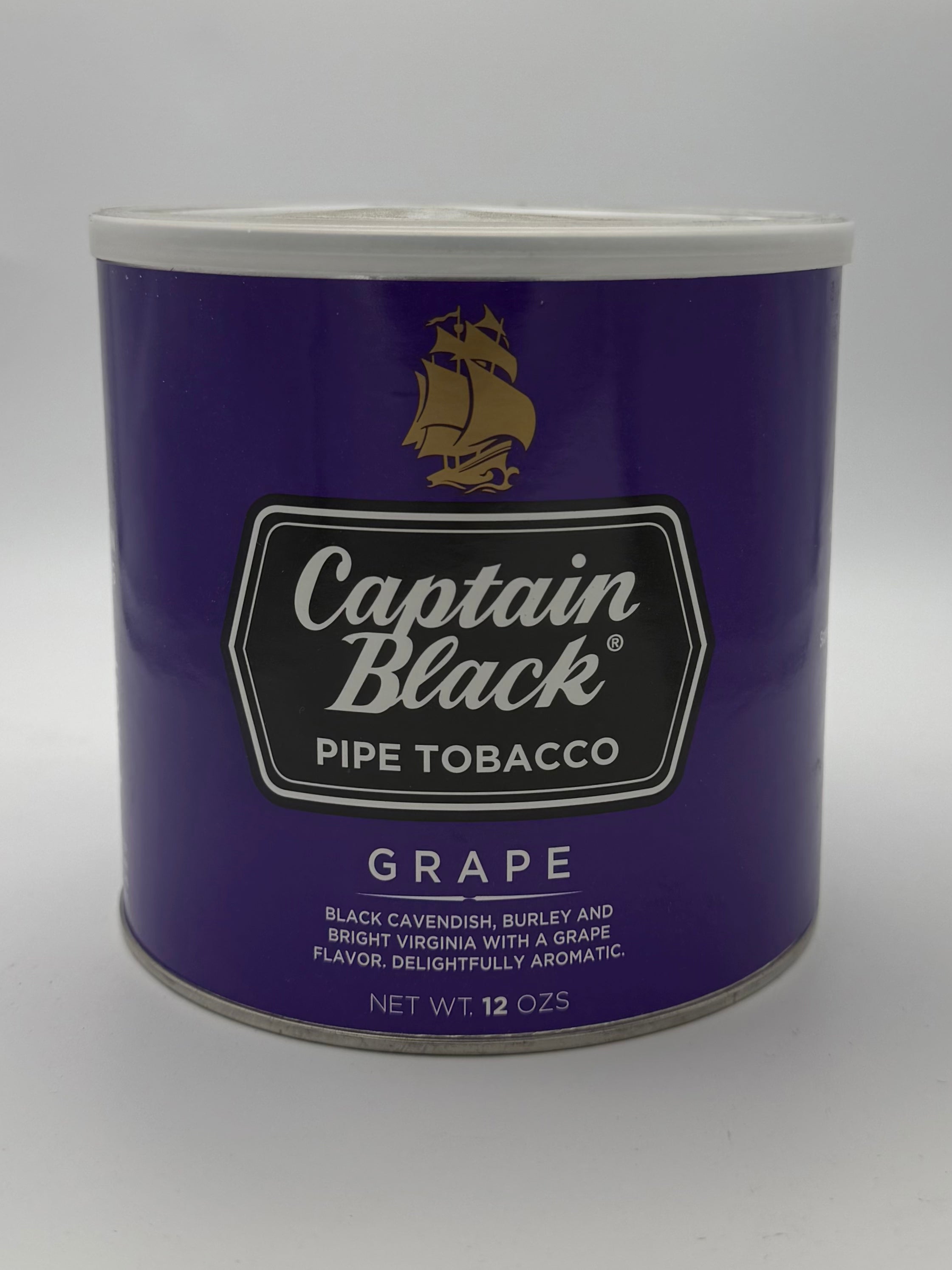 Captain Black Pipe Tobacco Grape Can 12oz