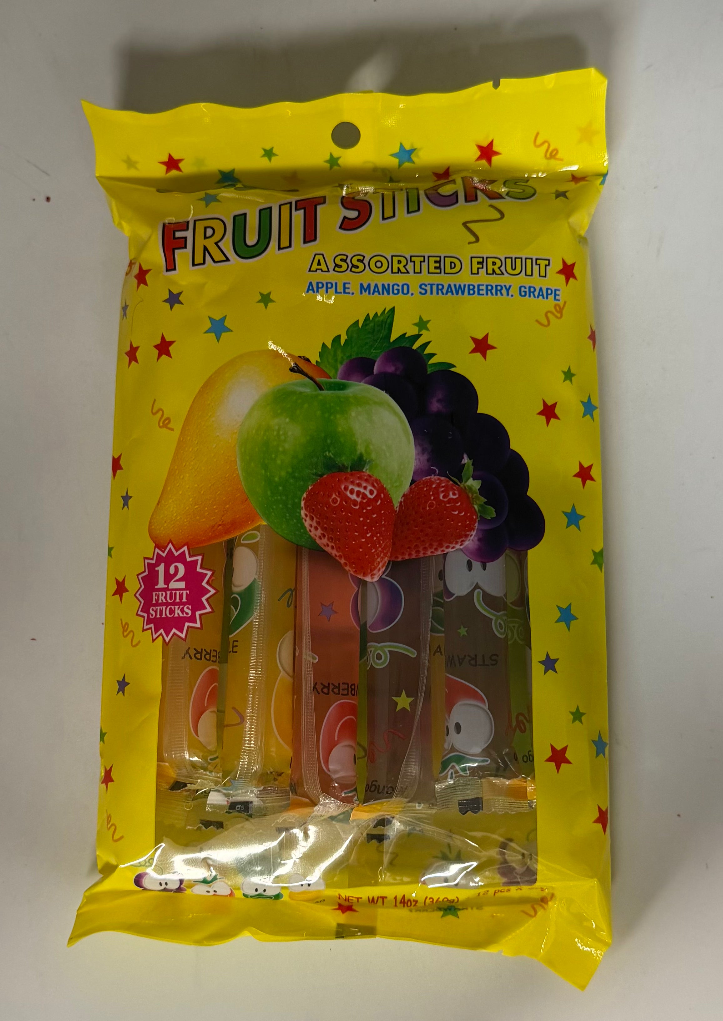 Juizee Juice Fruit Sticks 12ct