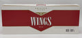 Wings Red 100 Box 200 Class A Cigarettes