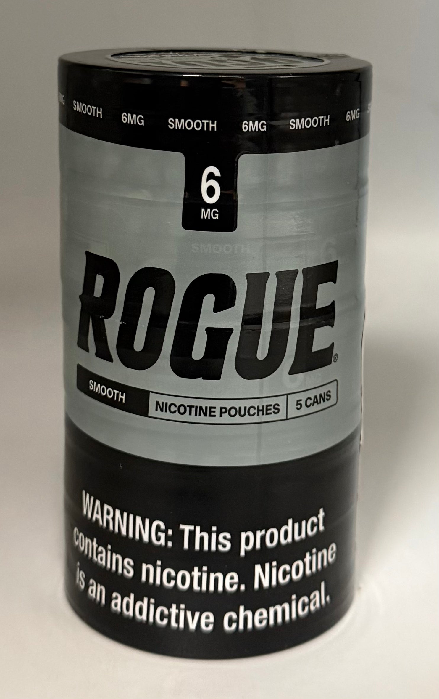 Rogue Smooth Pouches Nicotine 6mg 5ct