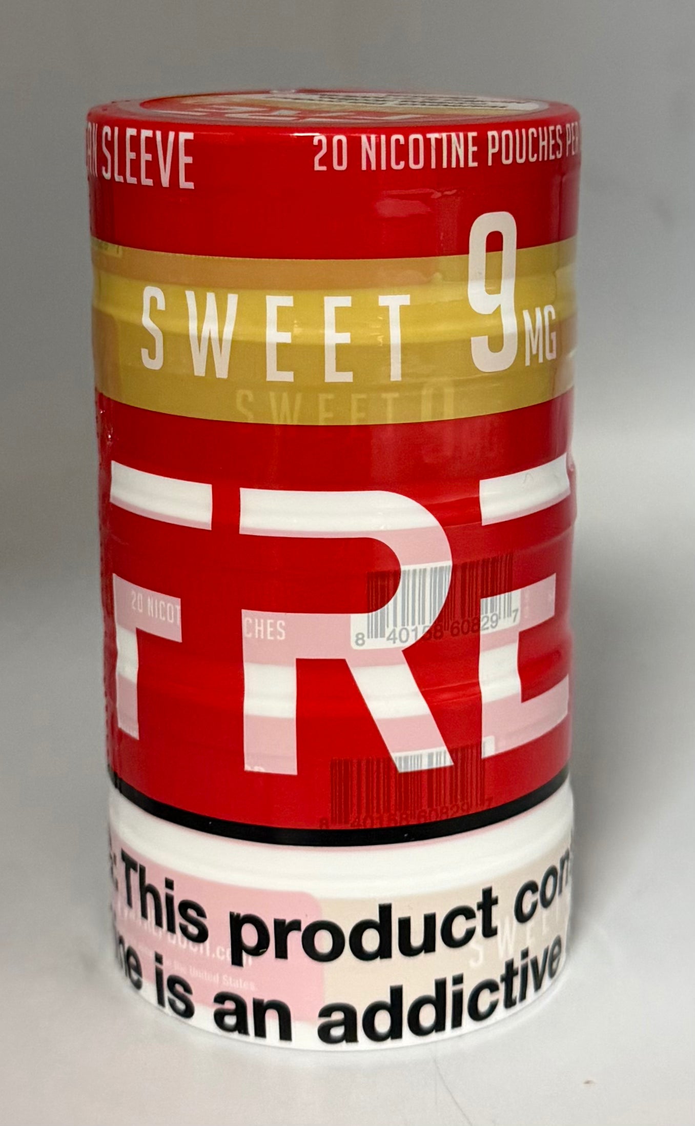 FRE Sweet 9mg 5ct 20 White Pouches
