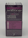 Trojan Her Pleasure Sensations Condoms 6/3pk