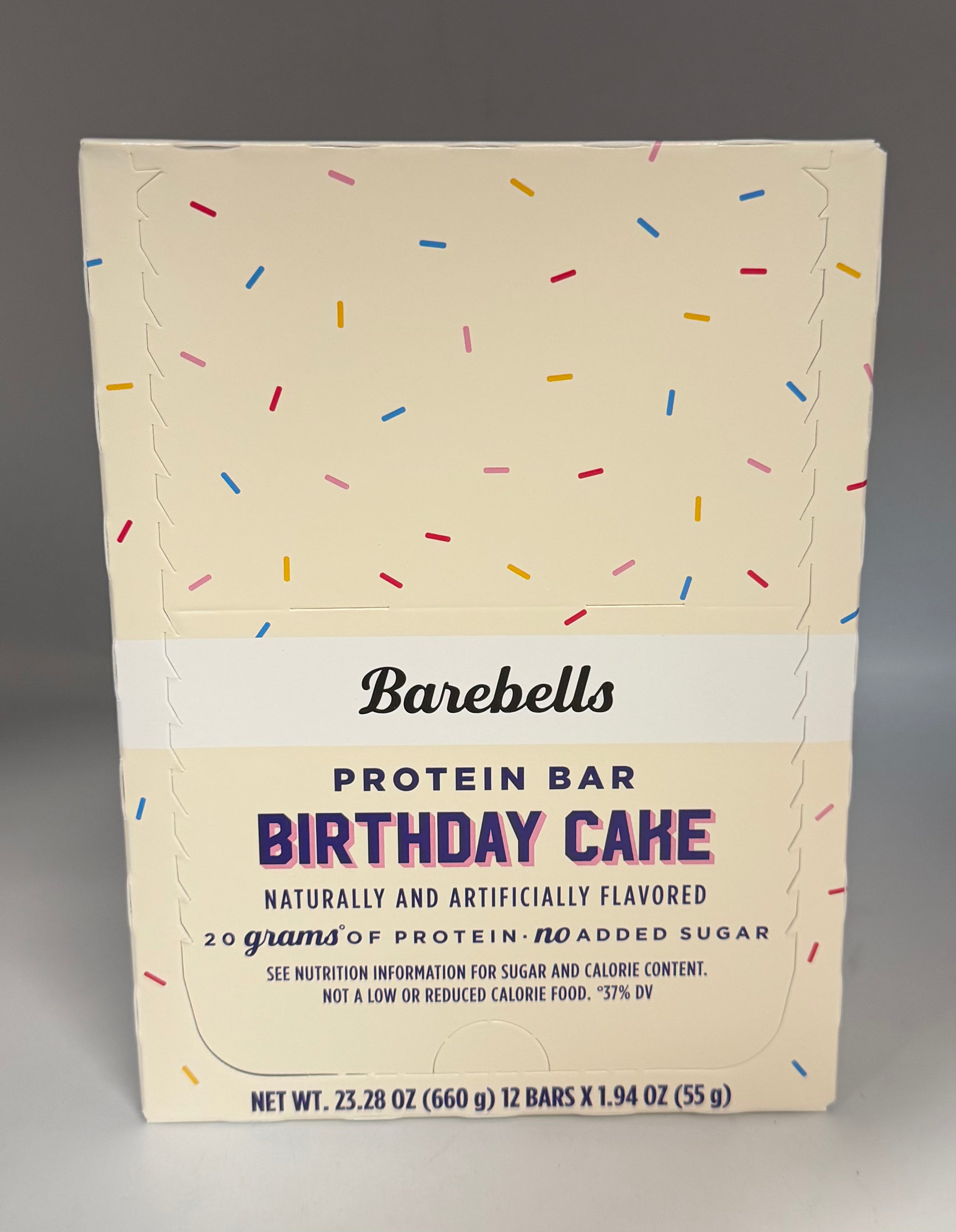 Barebells Protein Bar Birthday Cake 12ct