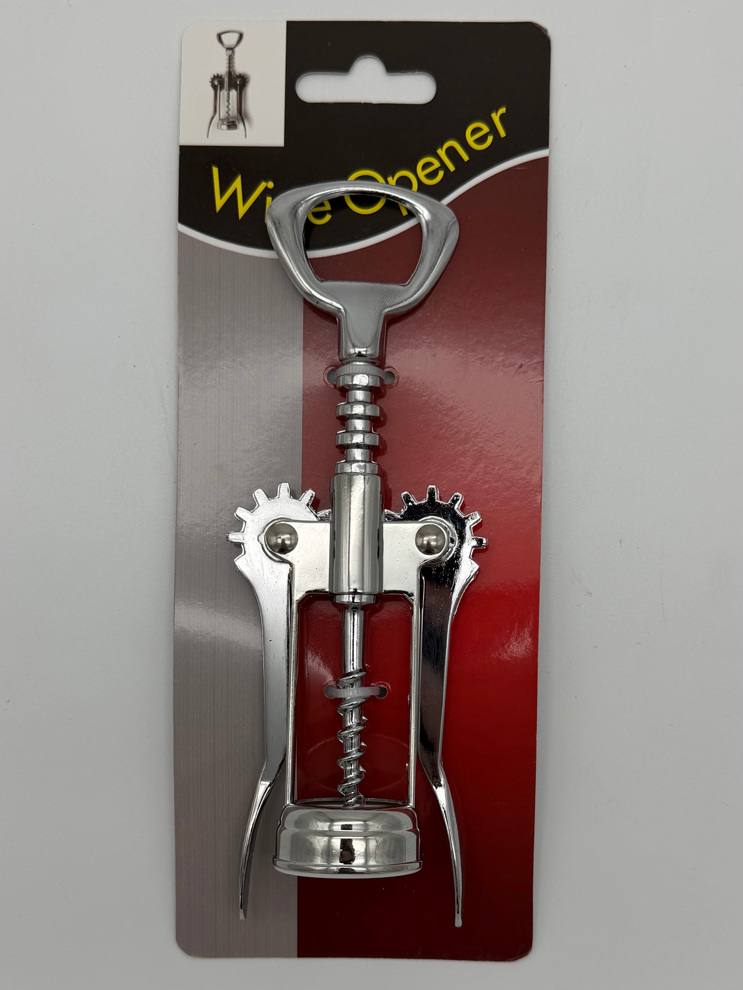 Kassirco Corkscrew Metal Wings Wine Opener  OP001