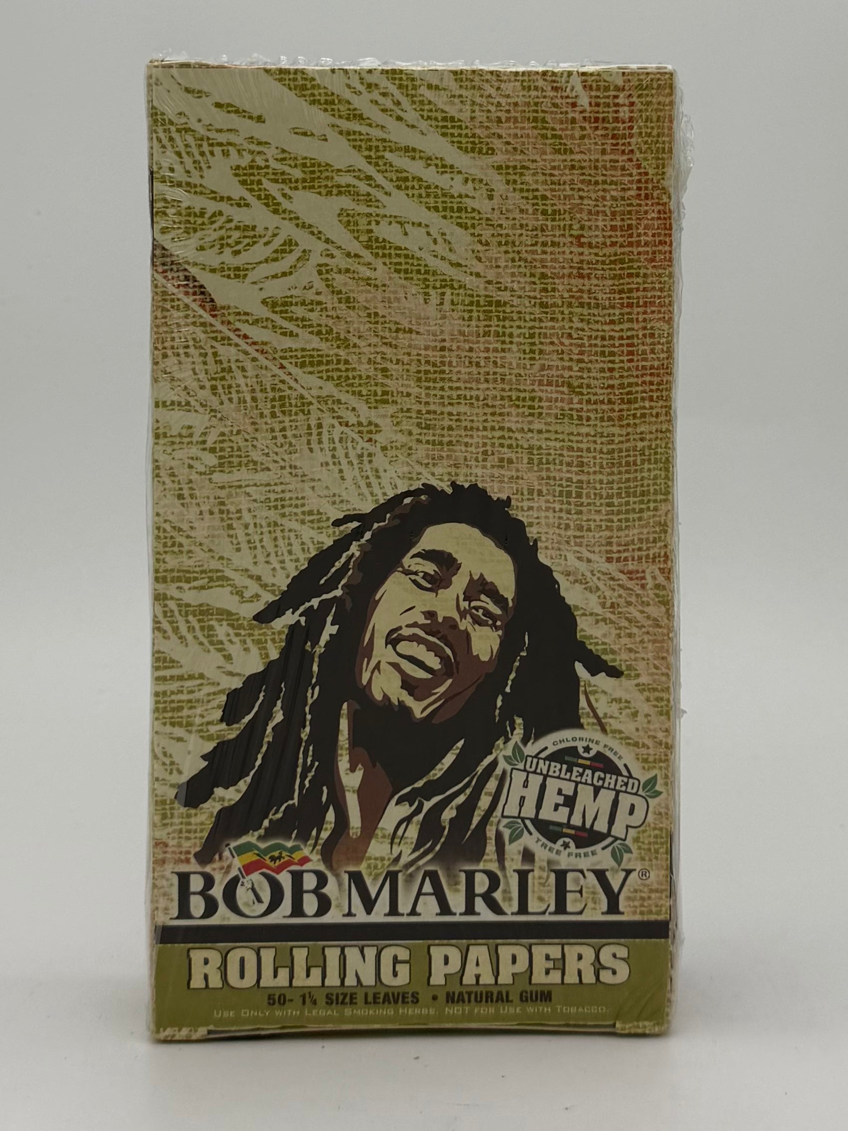 Bob Marley Organic Hemp 1 1/4 Rolling Papers 25ct