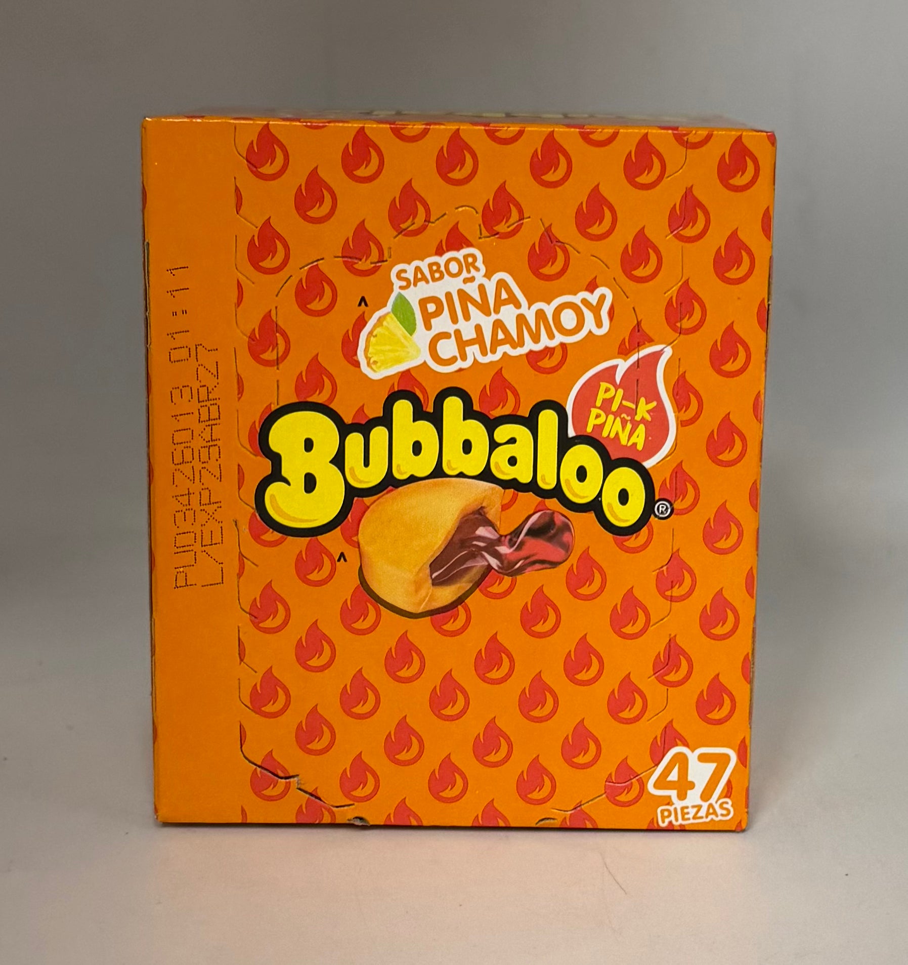 Bubbaloo Pi-K Pina 47ct Sabor Pina Chamoy