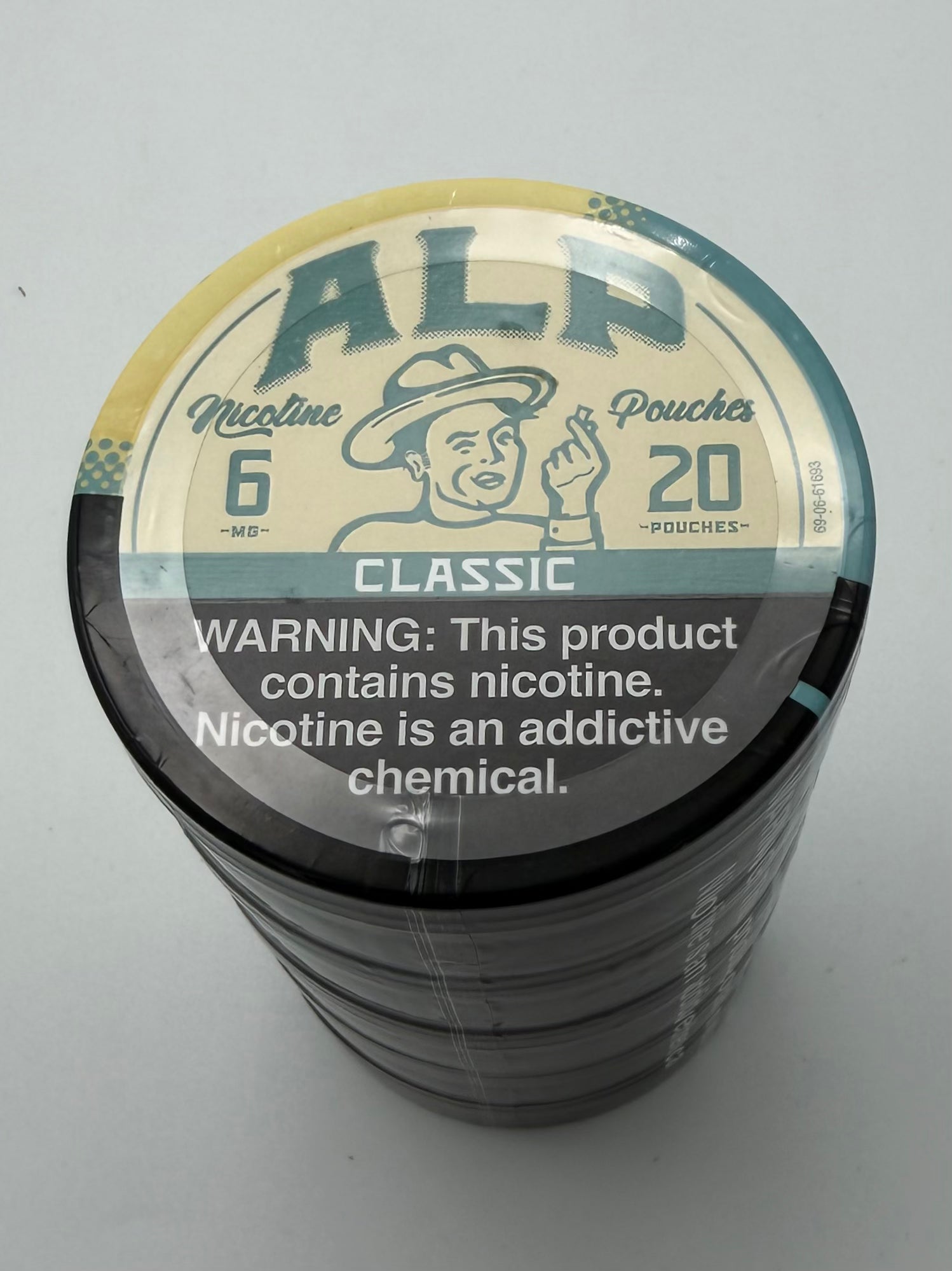 ALP Classic 6mg Nicotine 5ct 20 Pouches