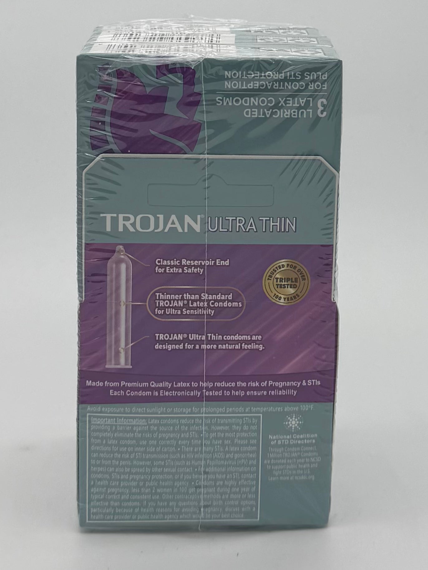 Trojan Sensitivity Her Ultra Thin Condoms 6/3pk