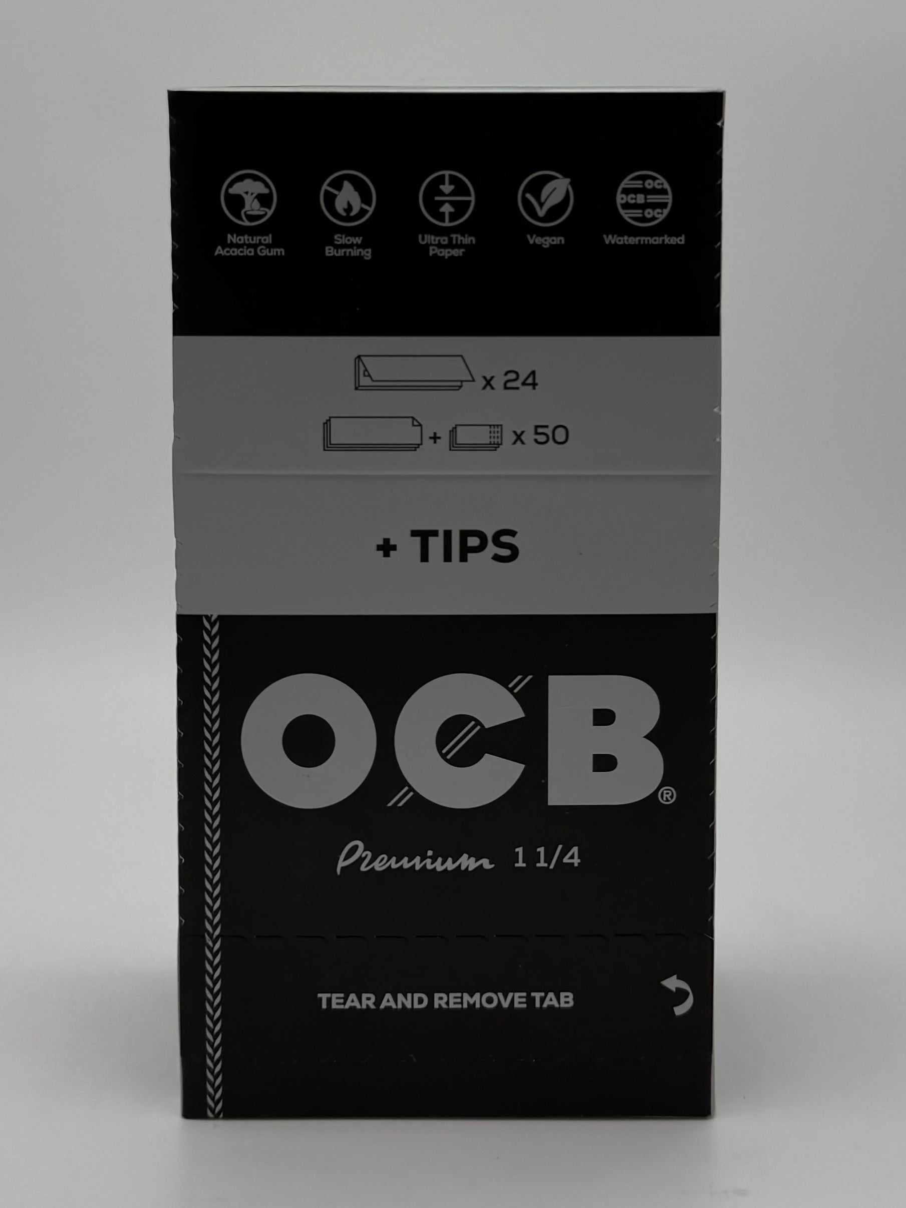 OCB 1 1/4 Premium Paper+Tips 24ct