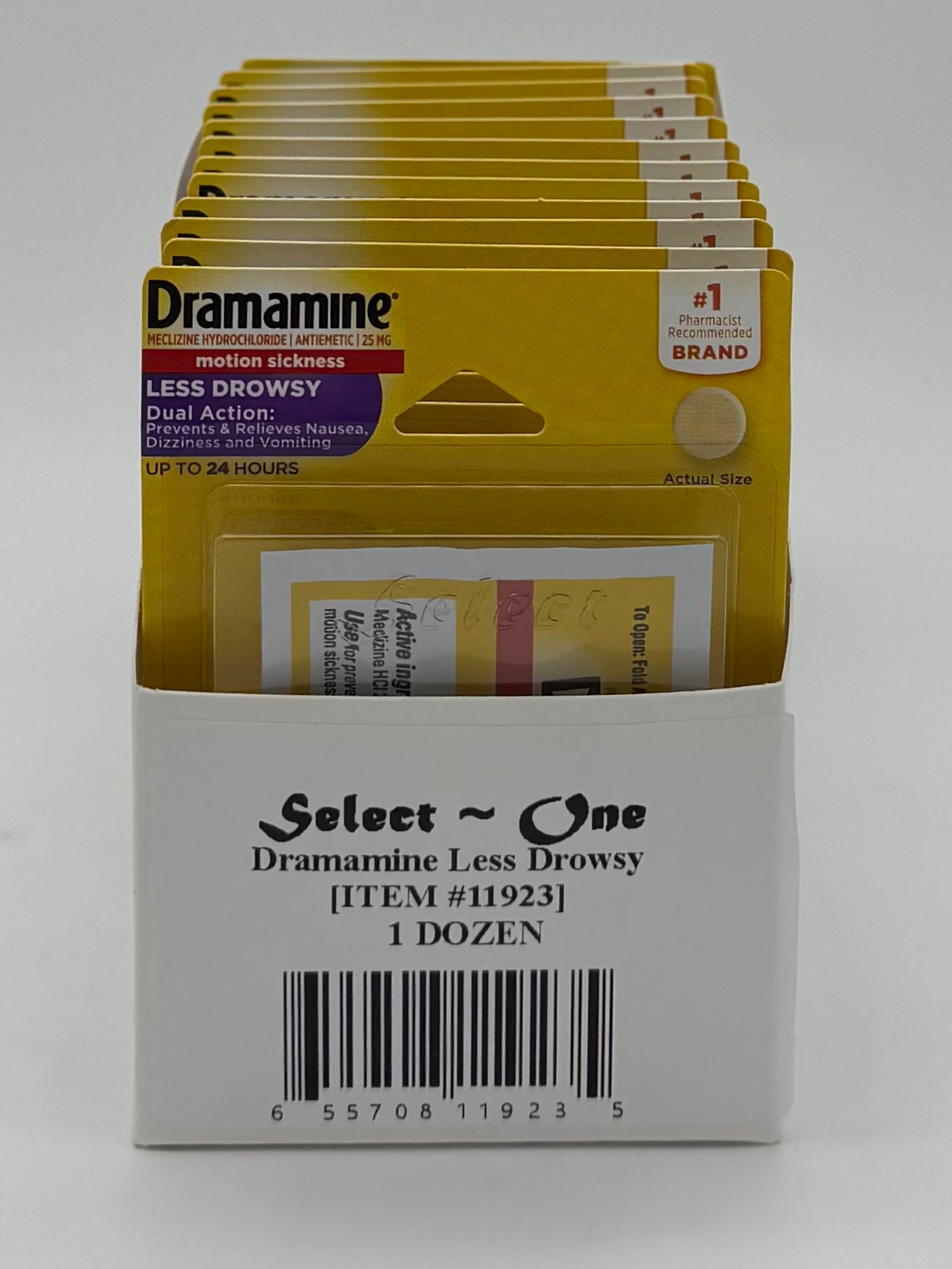 Select- One Dramamine 1Dozen