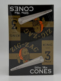 Zig Zag Ultra Thin Cones King Size 3pk 24ct