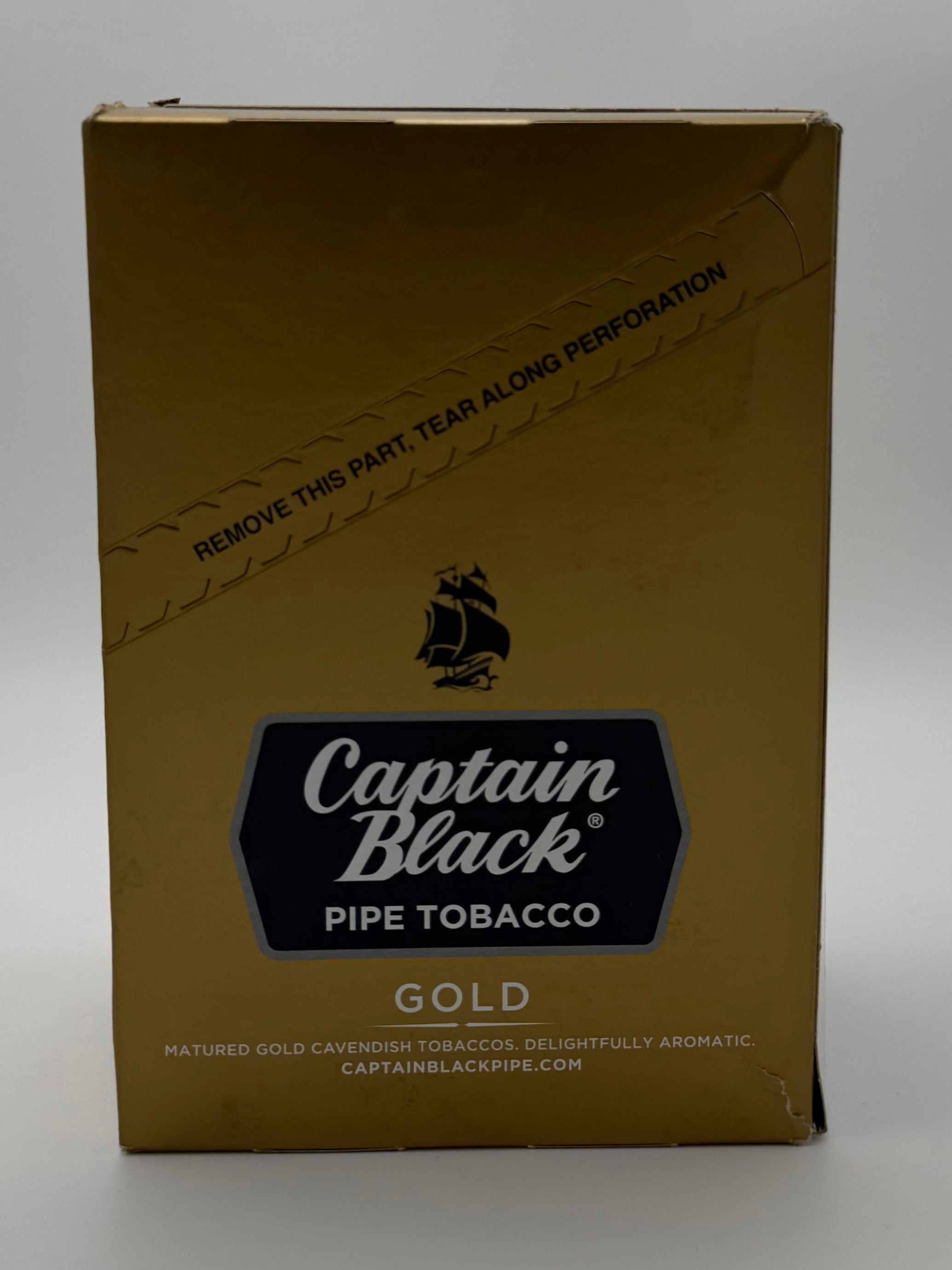 Captain Black Pipe Tobacco Gold Pouch 5/1.5oz
