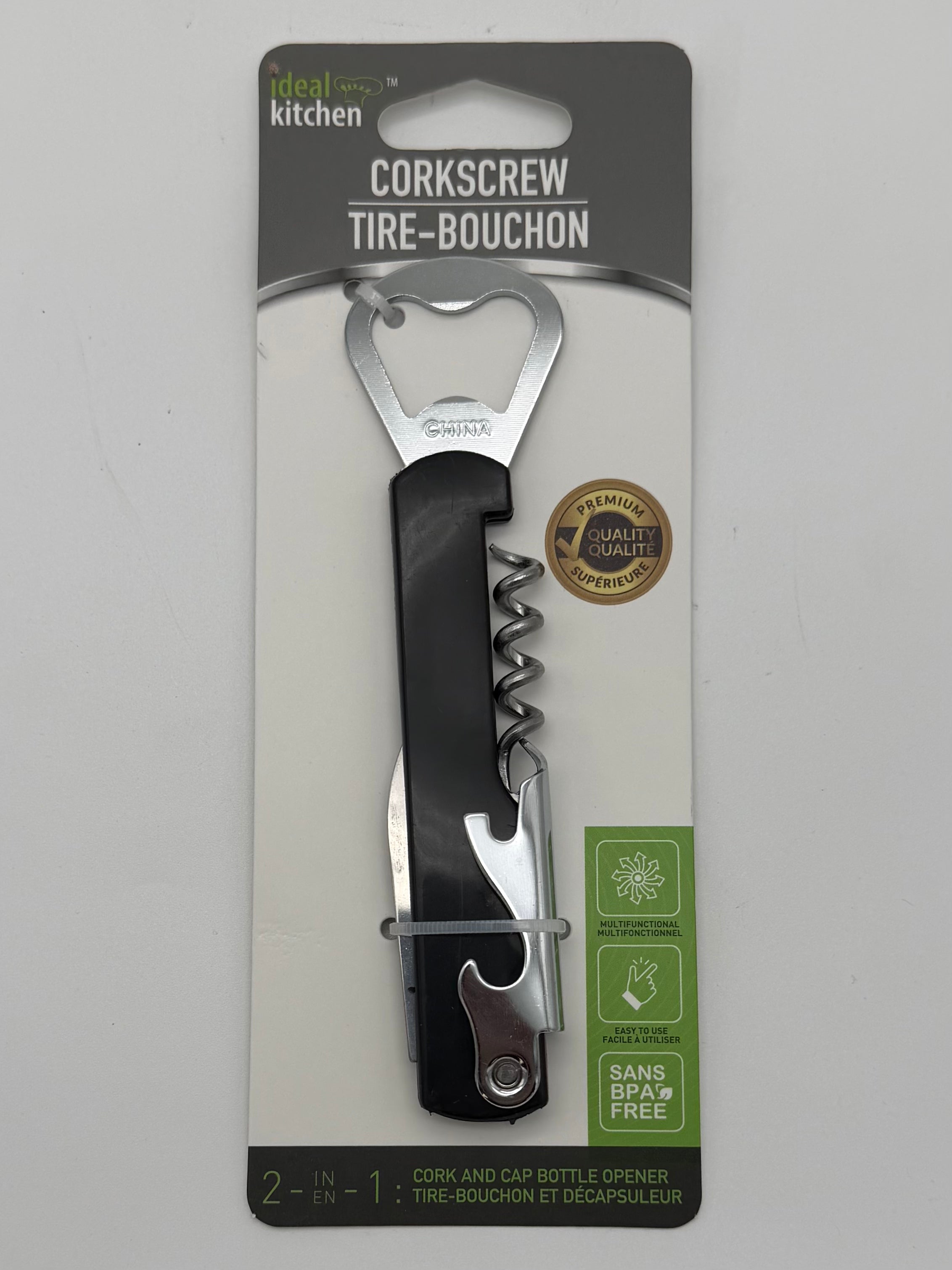 Ideal Kitchen Corkscrew Tire Bouchon
