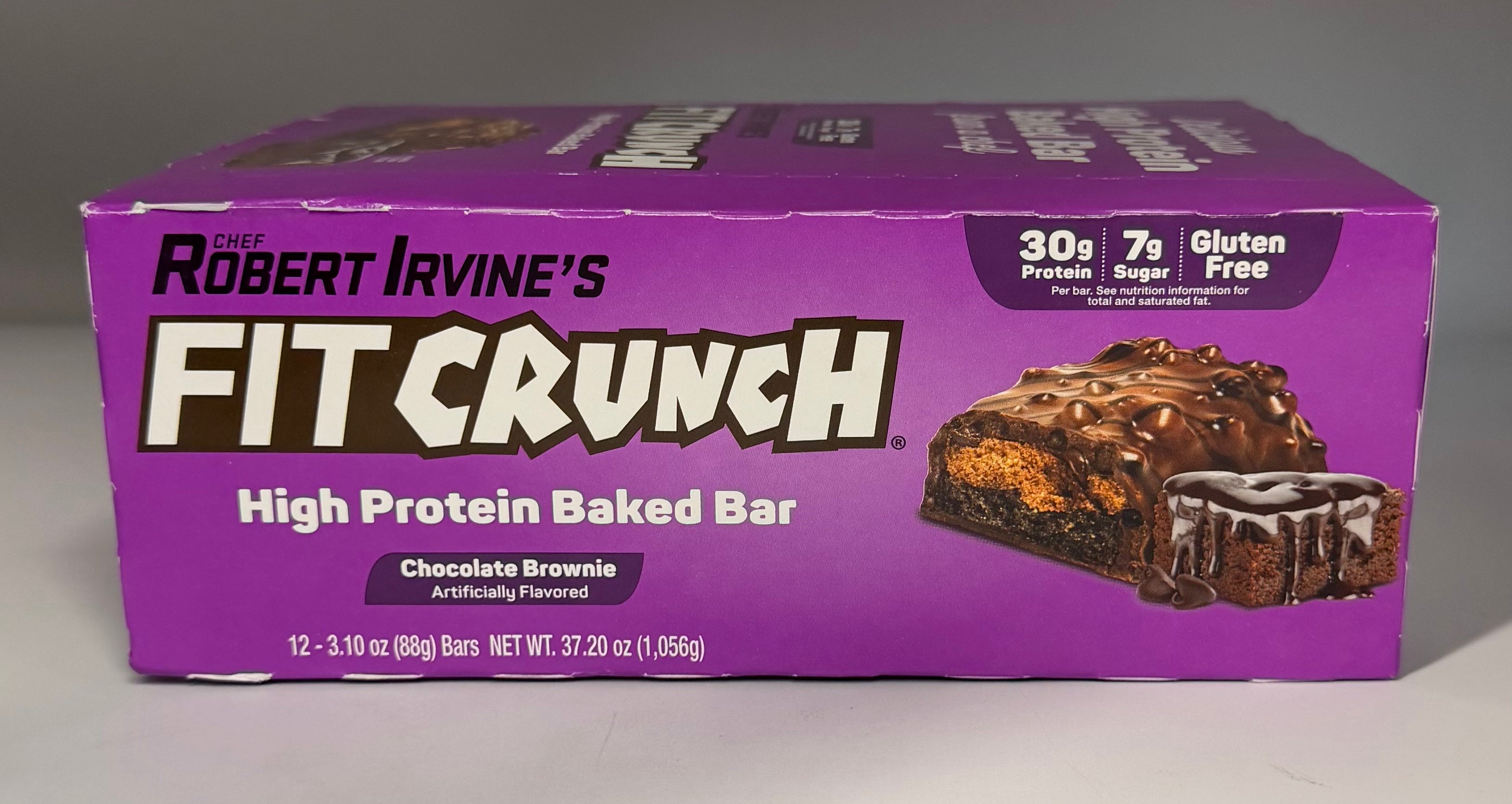 Fit Crunch Chocolate Brownie 12ct 3.10oz