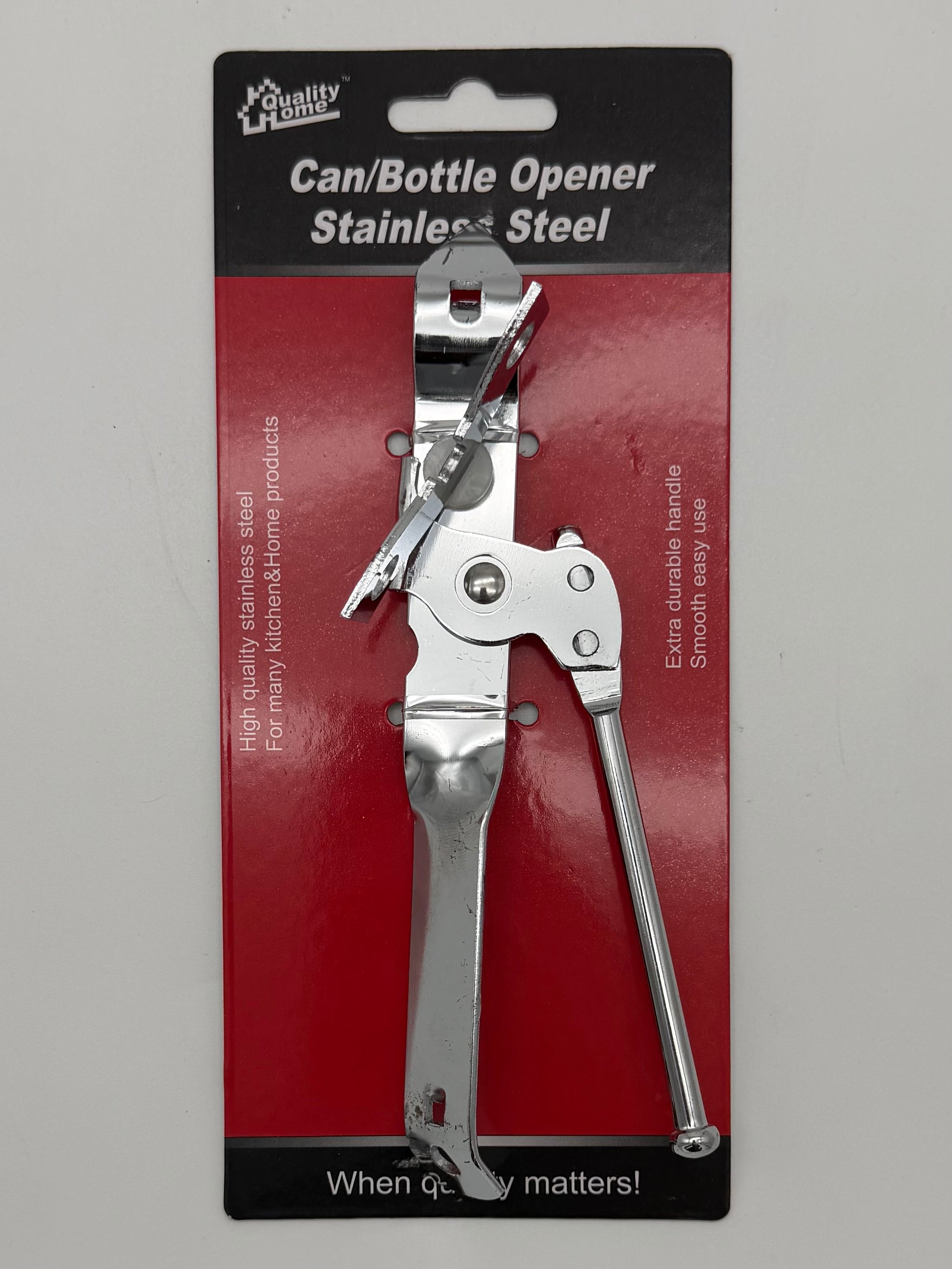 Quality Home Stainless Steel Can/ Bottle Opener