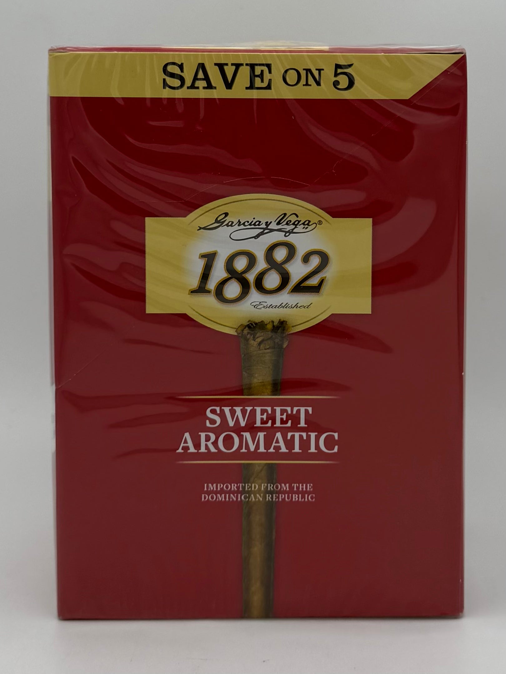 Garcia Vega 1882 Cigars Sweet Aromatic 8/5pk