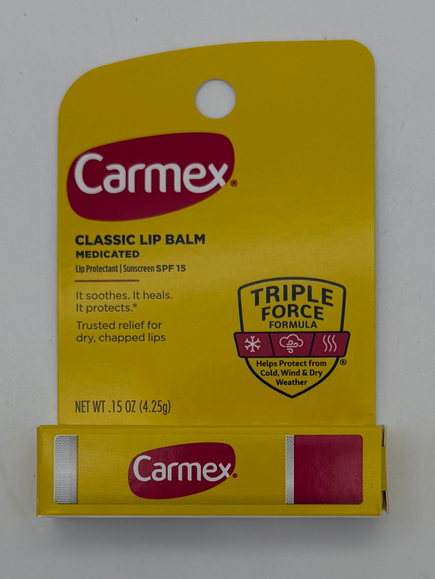 Carmex Stick Original Net Wt. .15oz (4.25gr)