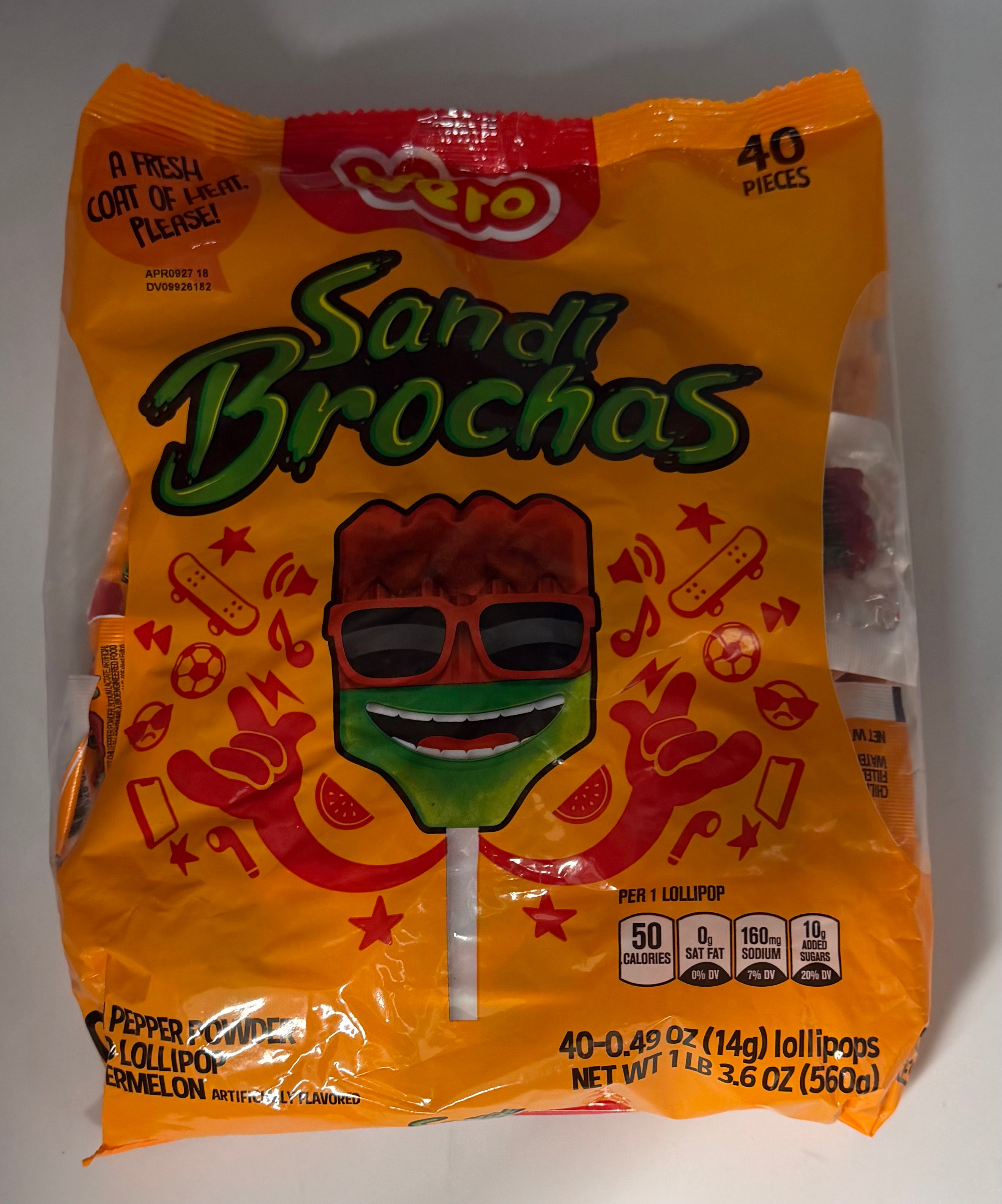 Vero Sandi Brochas Lollipop 40ct