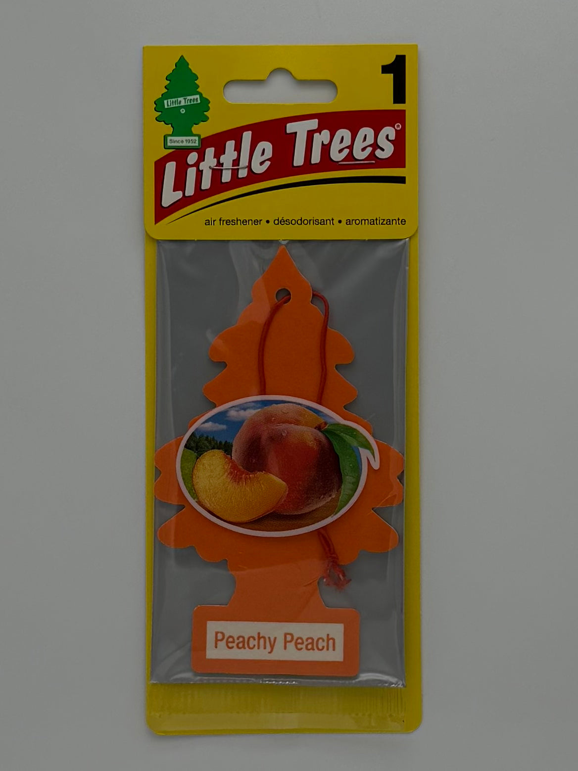 Little Trees Peachy Peach 1pk Air Freshener