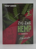 Zig-Zag Hemp Terp Cones Shortcake 15ct pouches 2 c