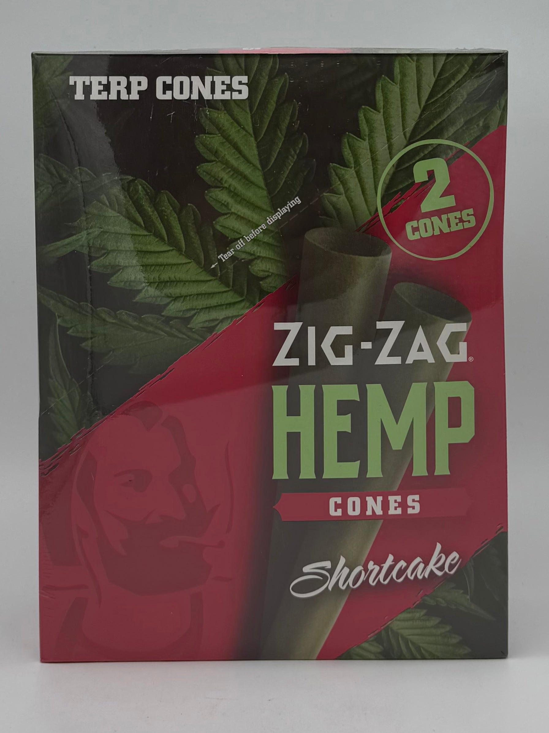 Zig-Zag Hemp Terp Cones Shortcake 15ct pouches 2 c