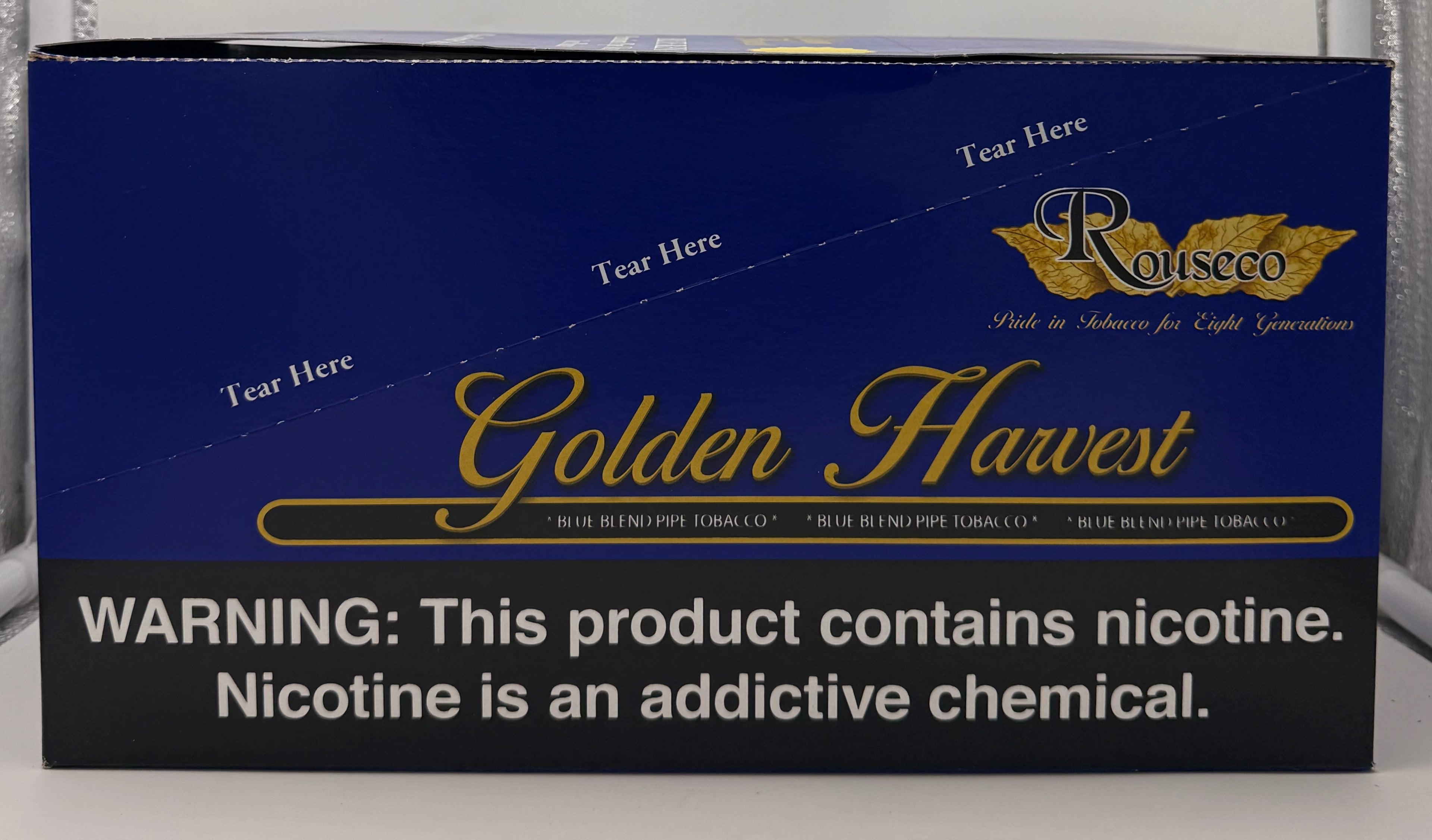 Golden Harvest Mild Pipe Tobacco Pouch 12/1oz