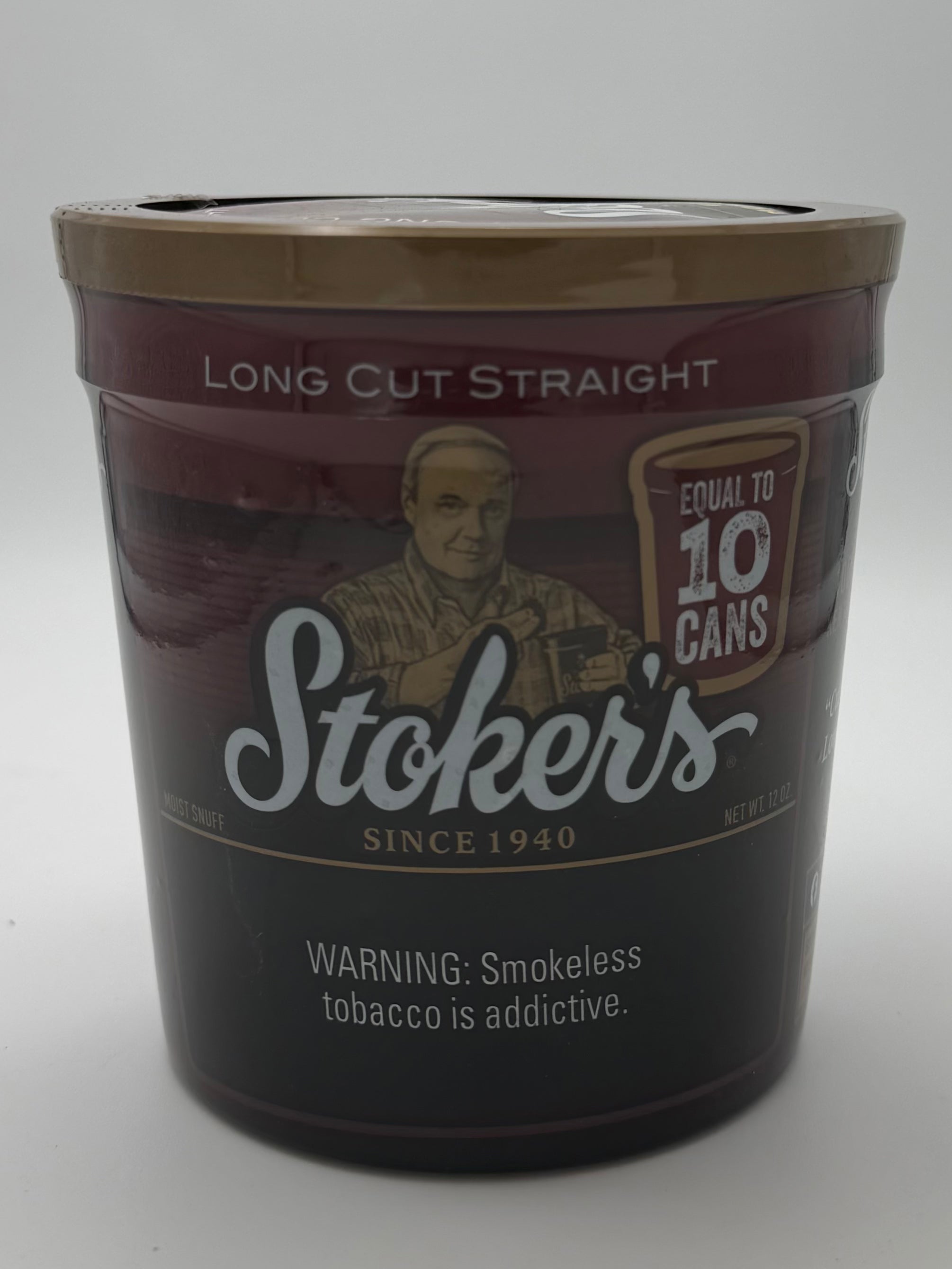 Stoker's Long Cut Straight Moist Snuff