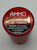Ammo Natural Standard 9mg 5ct 20 Nicotine Pouches