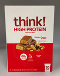 Think Thin Chunky Peanut Butter 10ct