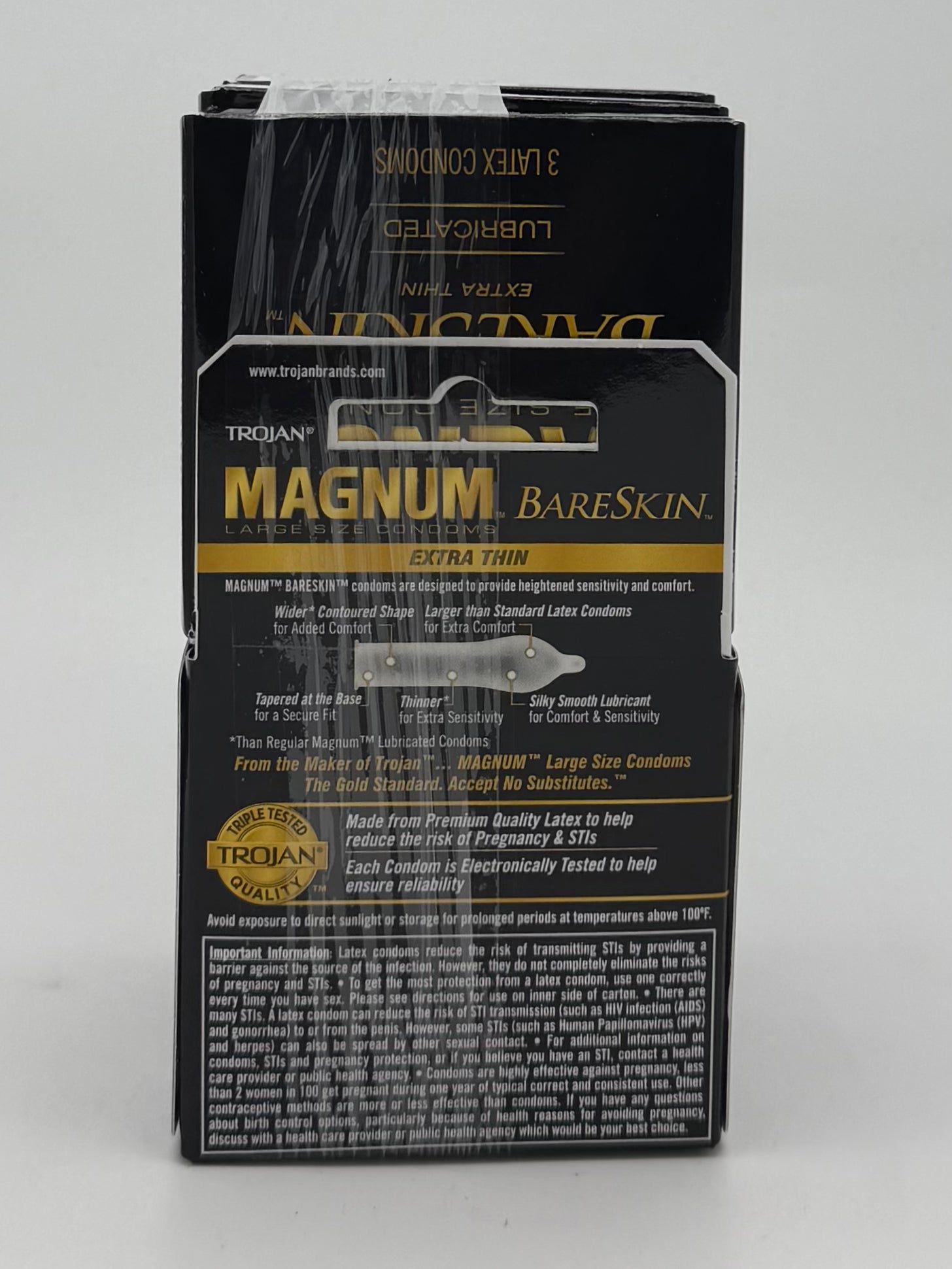 Trojan Magnum Bare Skin Condoms 6/3pk