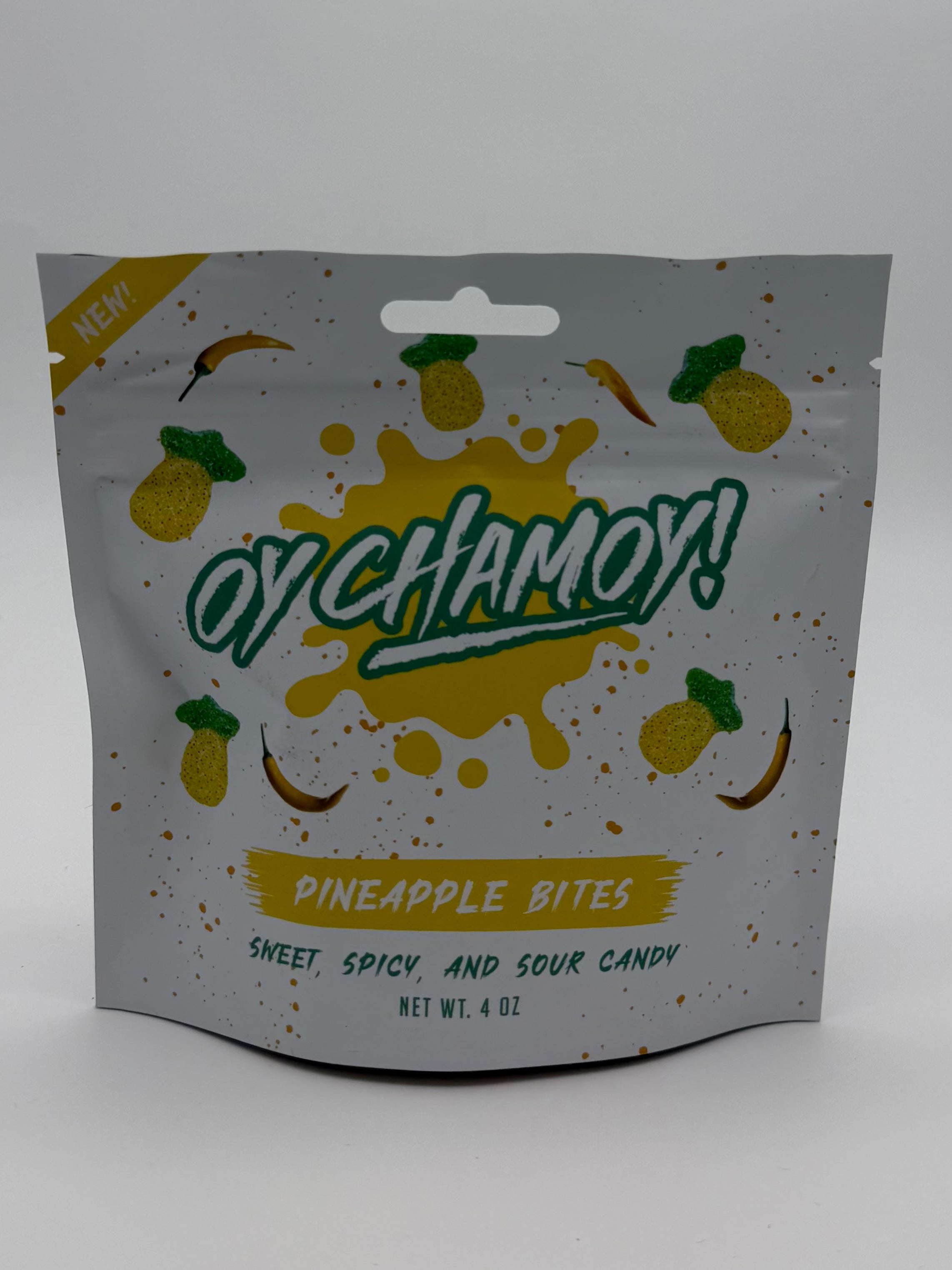Oy Chamoy! 4oz Sour Pineapple Bites