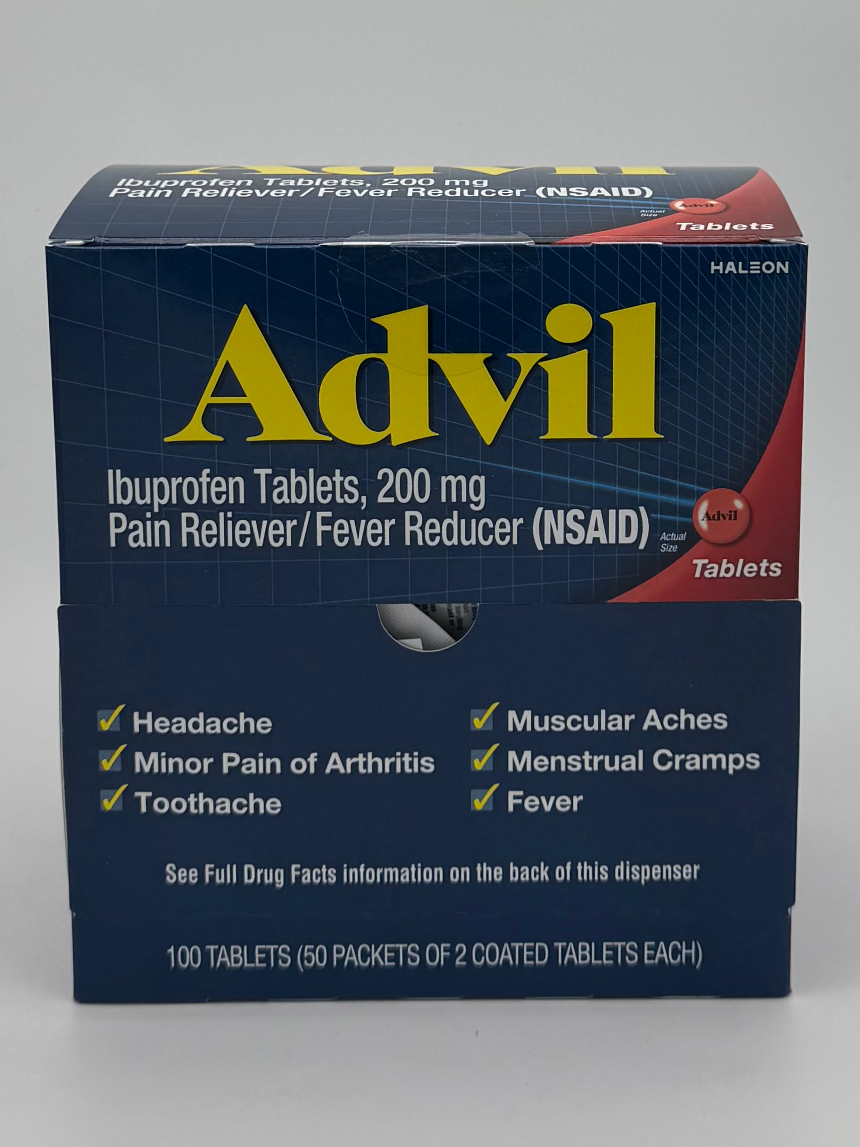 Advil Singles 50ct Tablets