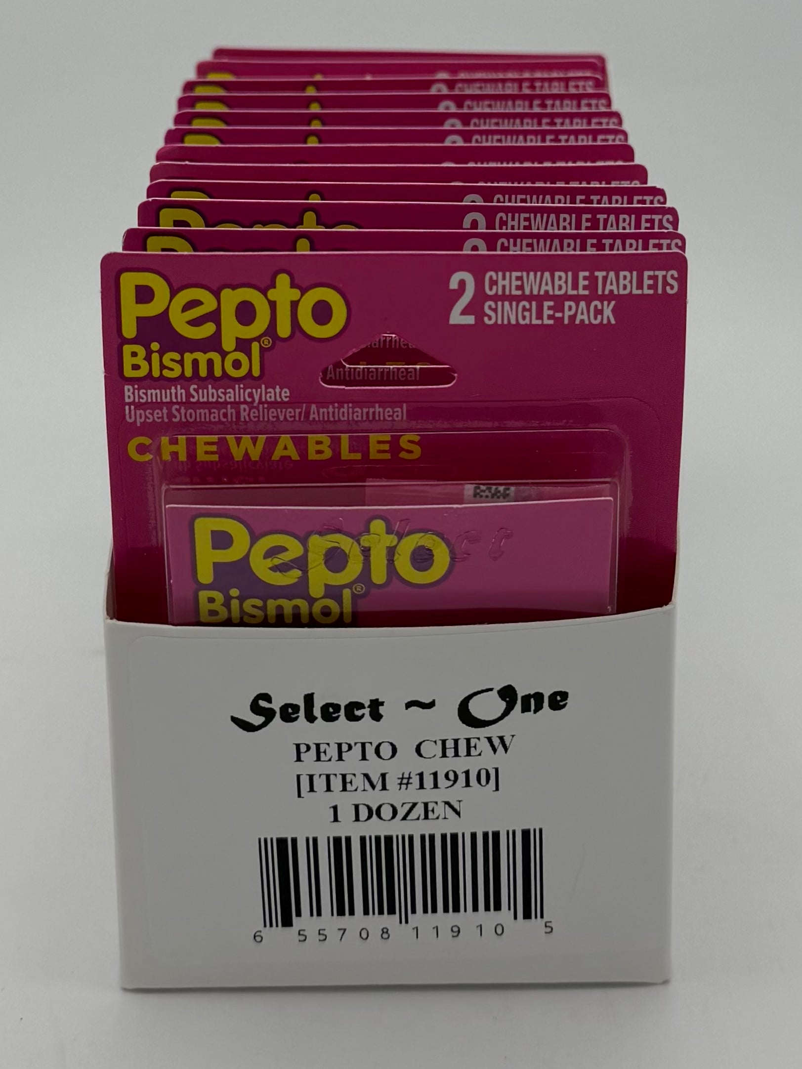 Select One Pepto Bismol 12/1pk