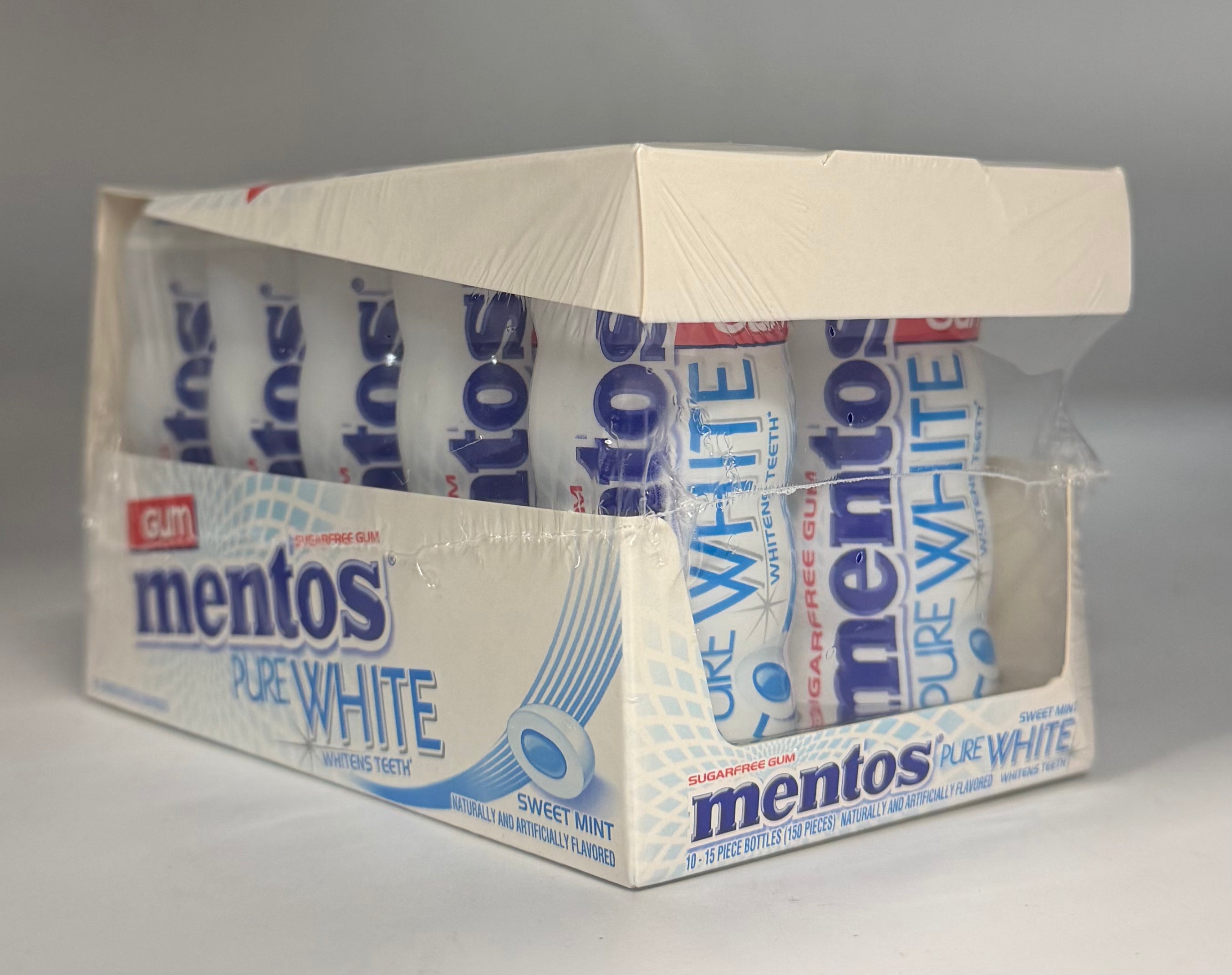 Mentos Sugarfree Gum Sweet Mint 10/15ct