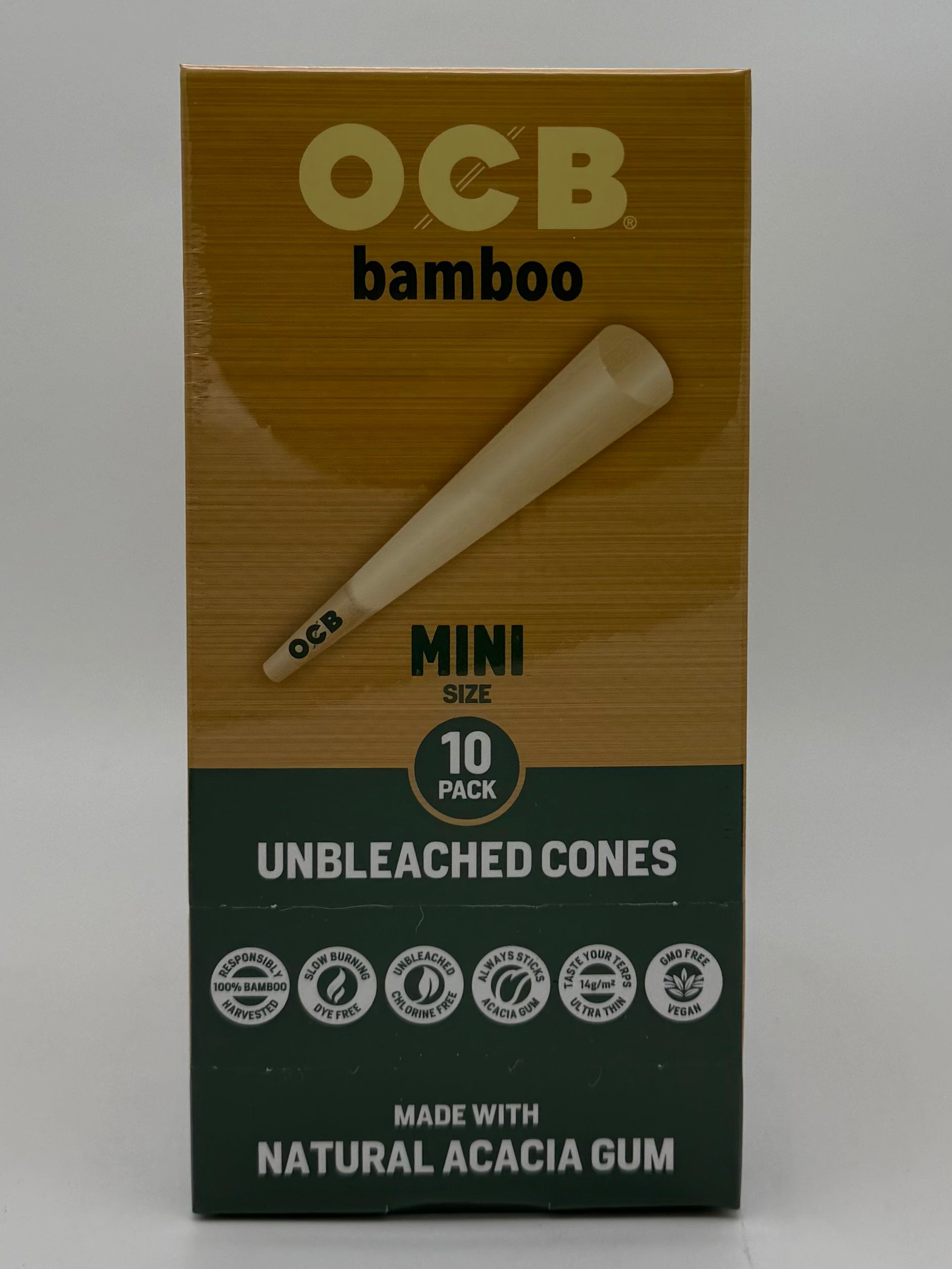 OCB Mini Size Bamboo Cones 24/10pk
