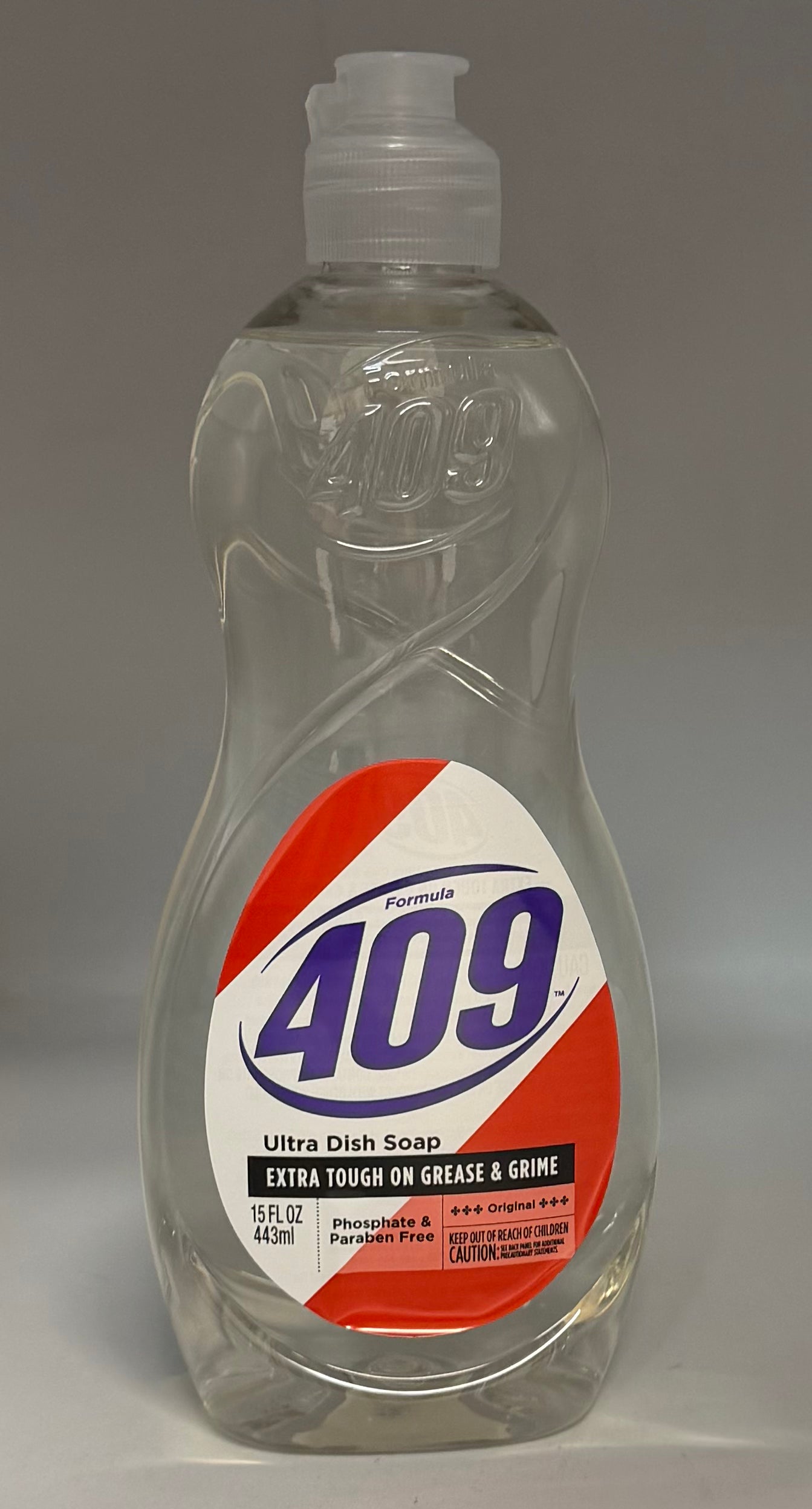 409 Dish Soap 15oz Clear
