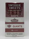 Swisher Sweet 5for3 Cigars Giants 10/5pk