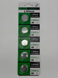 KM Lithium Battery 5pk CR2016