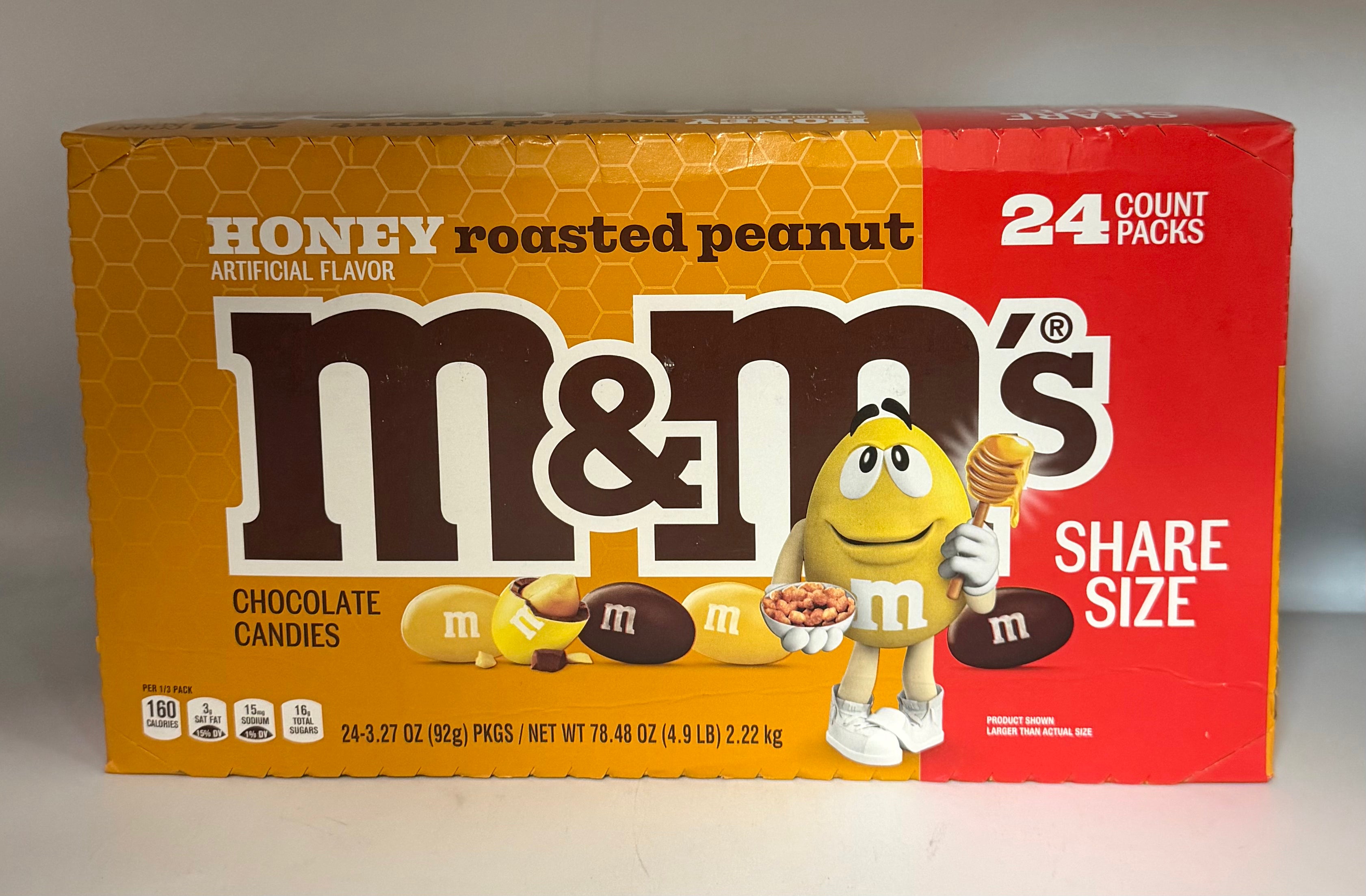 M&M's Honey Roasted Nut Share Size 24ct