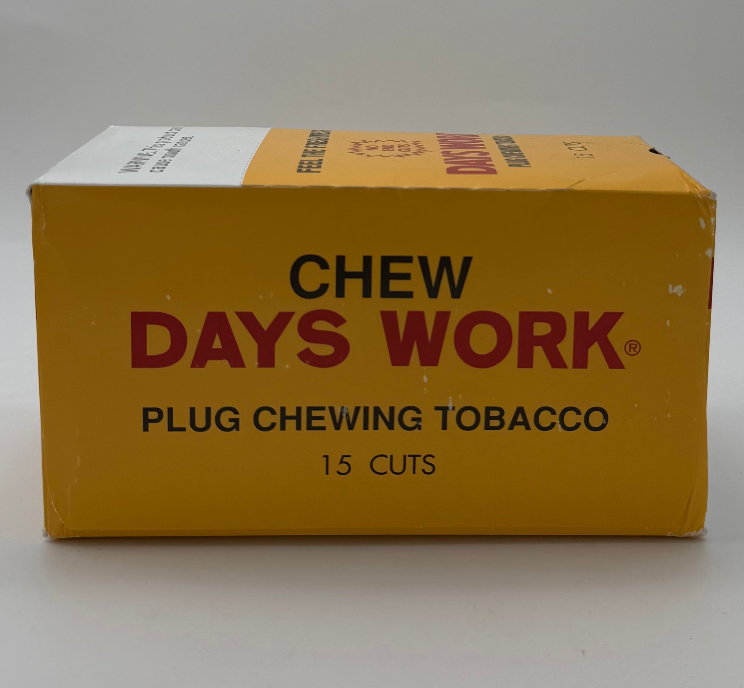Days Work Plug Chewing Tobacco 15pk Cuts