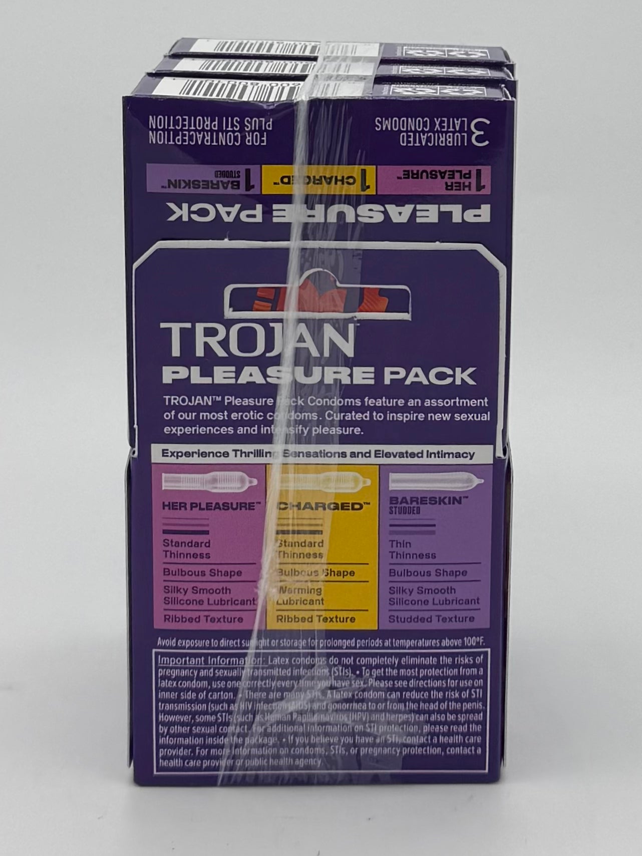 Trojan Pleasure Pack 6/3pk