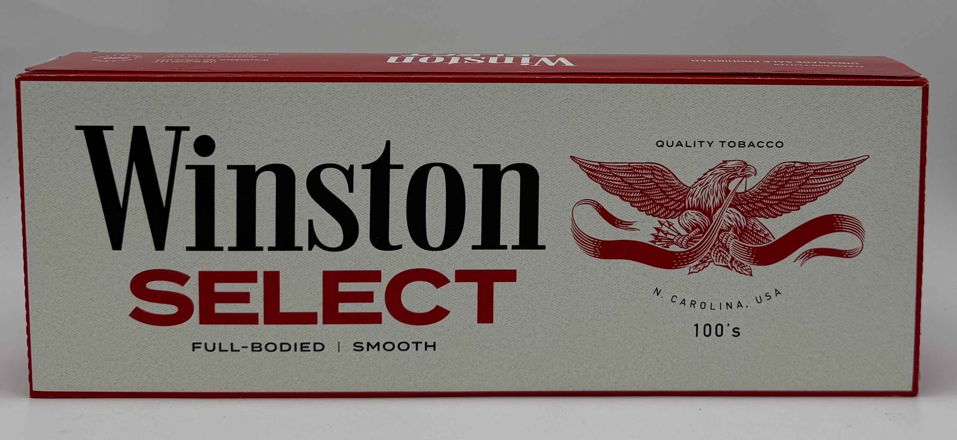 Winston Select Full Bodied Smooth 100 Box (Red)