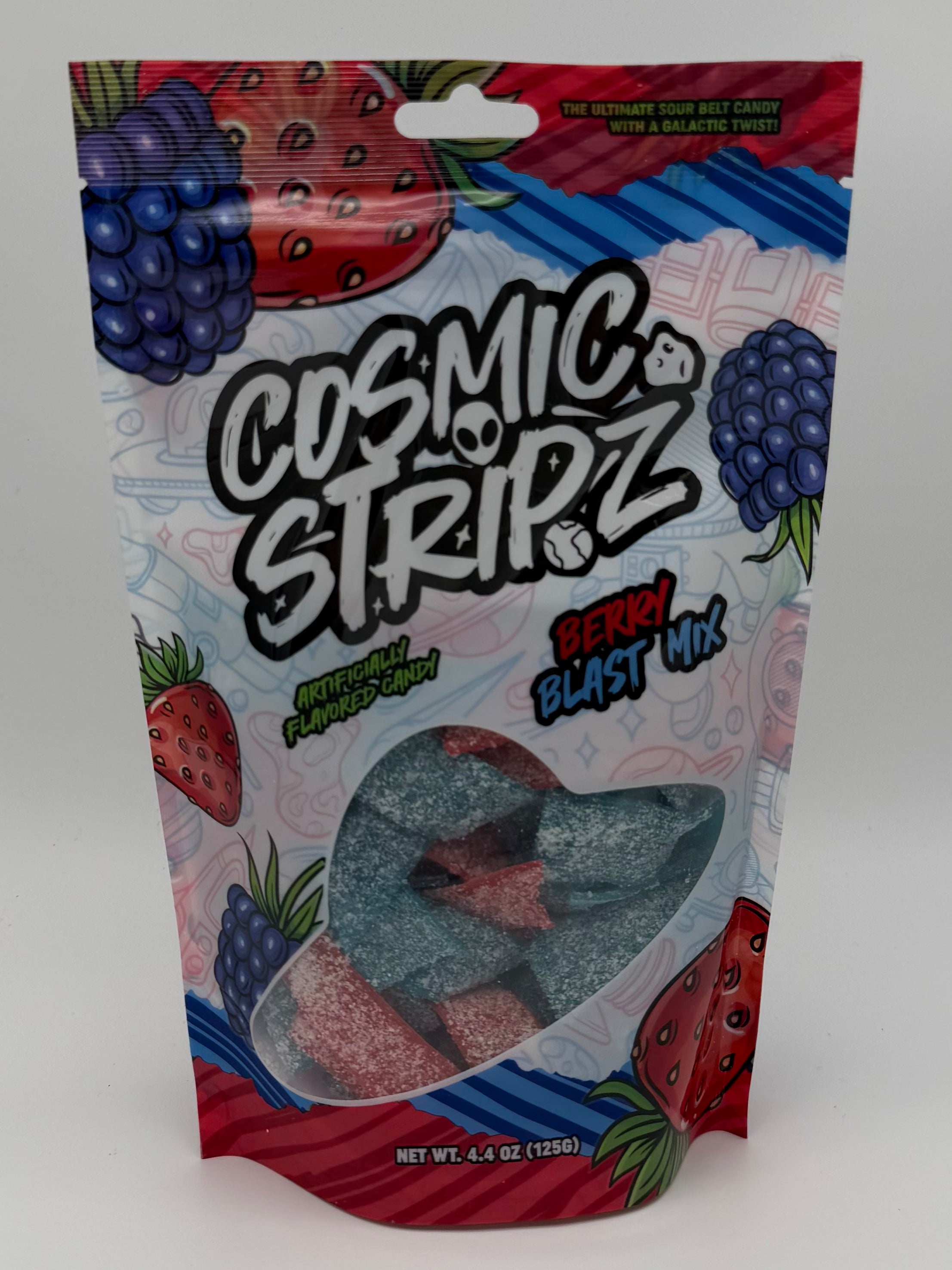 Cosmic Strips 4.4oz Berry Blast Mix 4.4oz