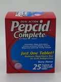 Pepcid Complete Dual Action Chewable 25ct Berry