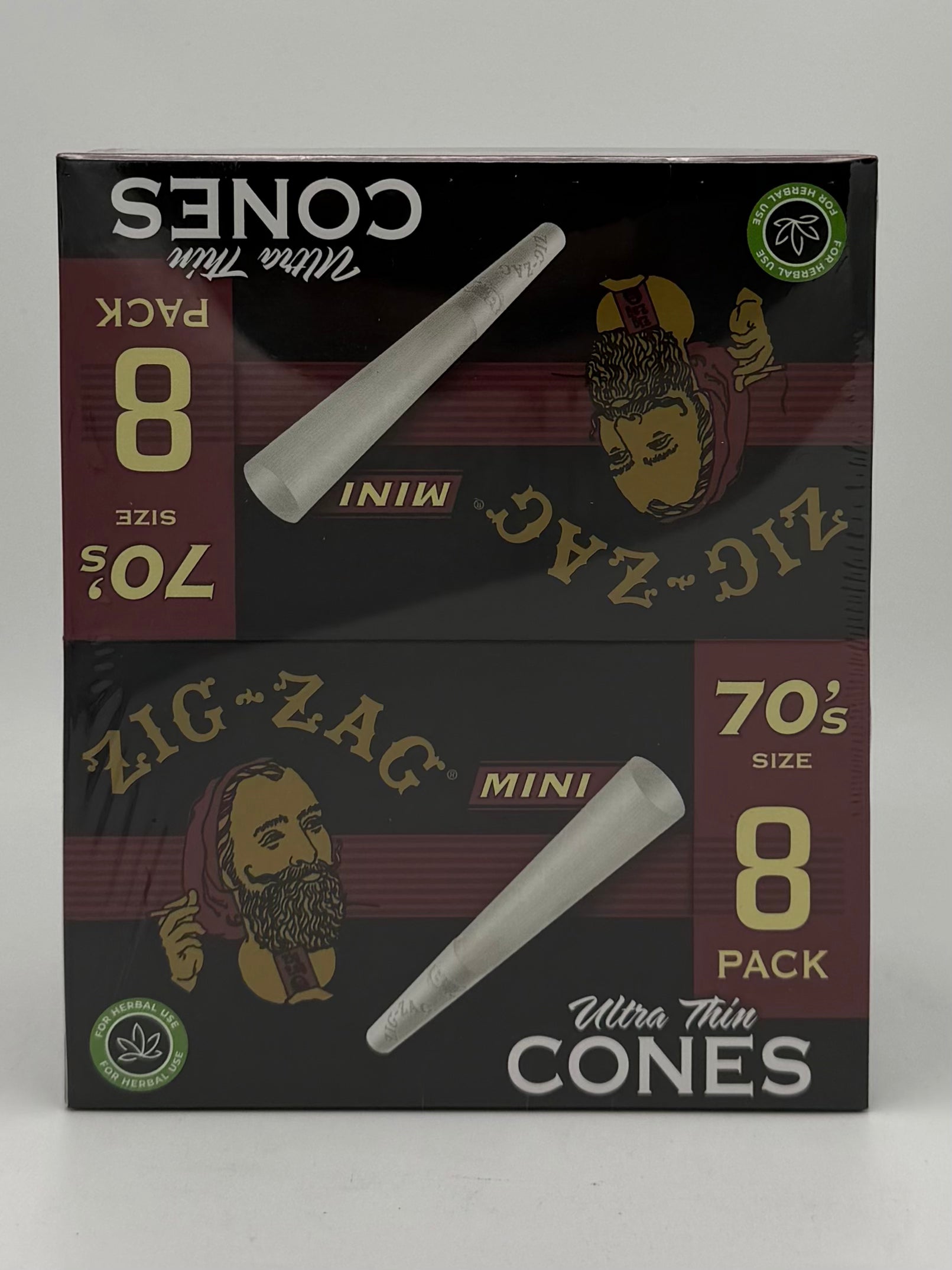 Zig-Zag 70's size Cones Ultra Thin Mini 8ct Pack