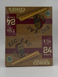 Zig Zag Cones 1 1/4 Unbleached Cones 24pk 12ct